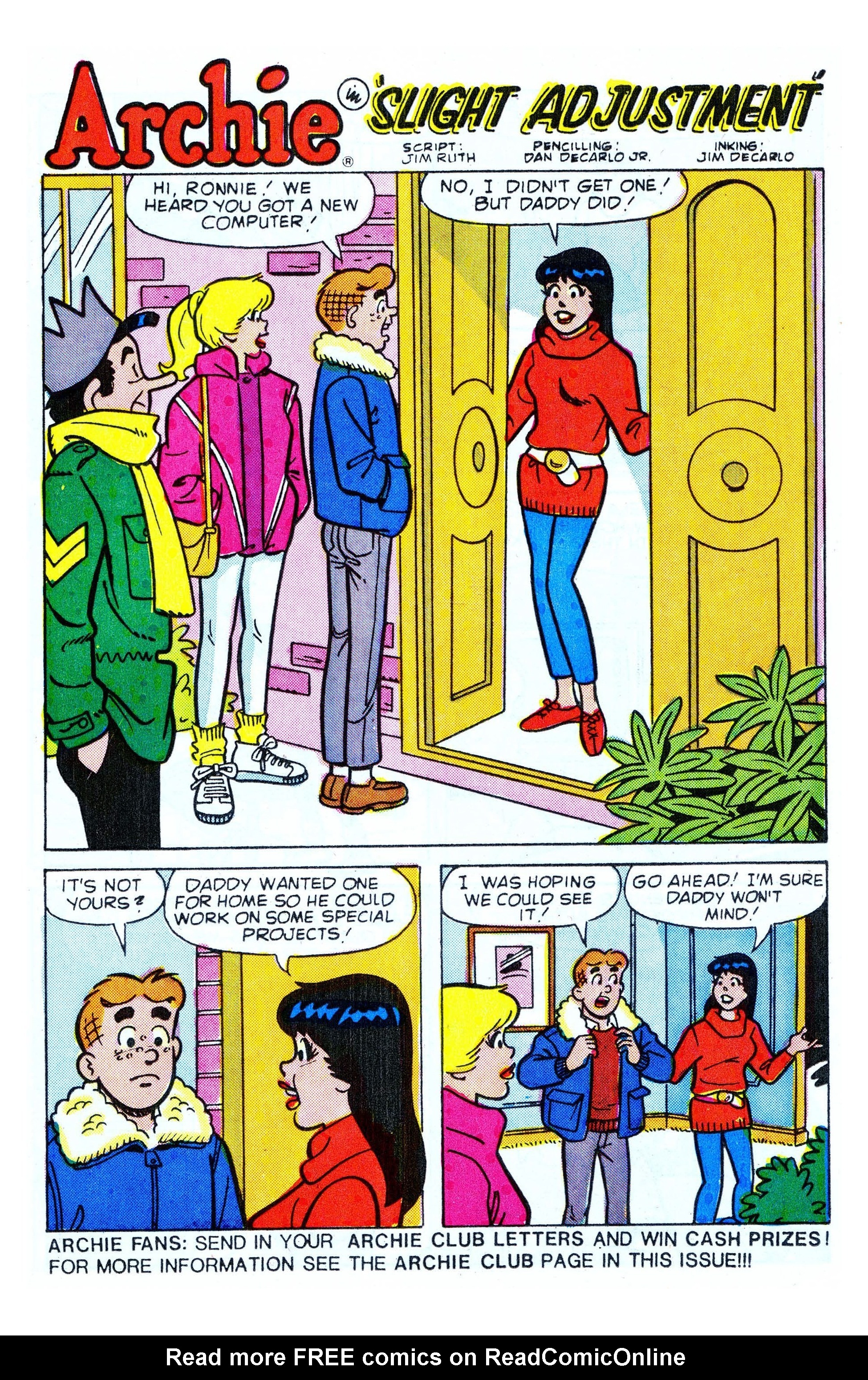 Read online Archie (1960) comic -  Issue #348 - 9