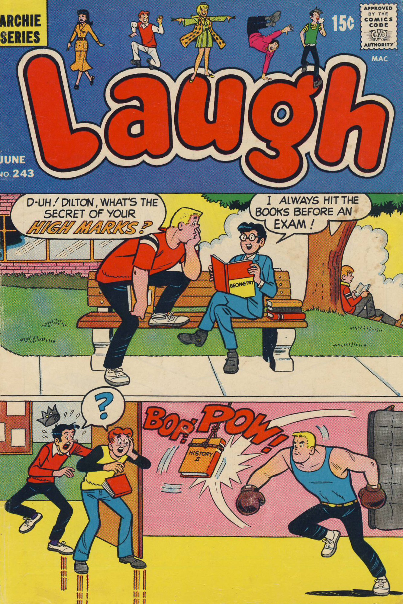 Read online Laugh (Comics) comic -  Issue #243 - 1