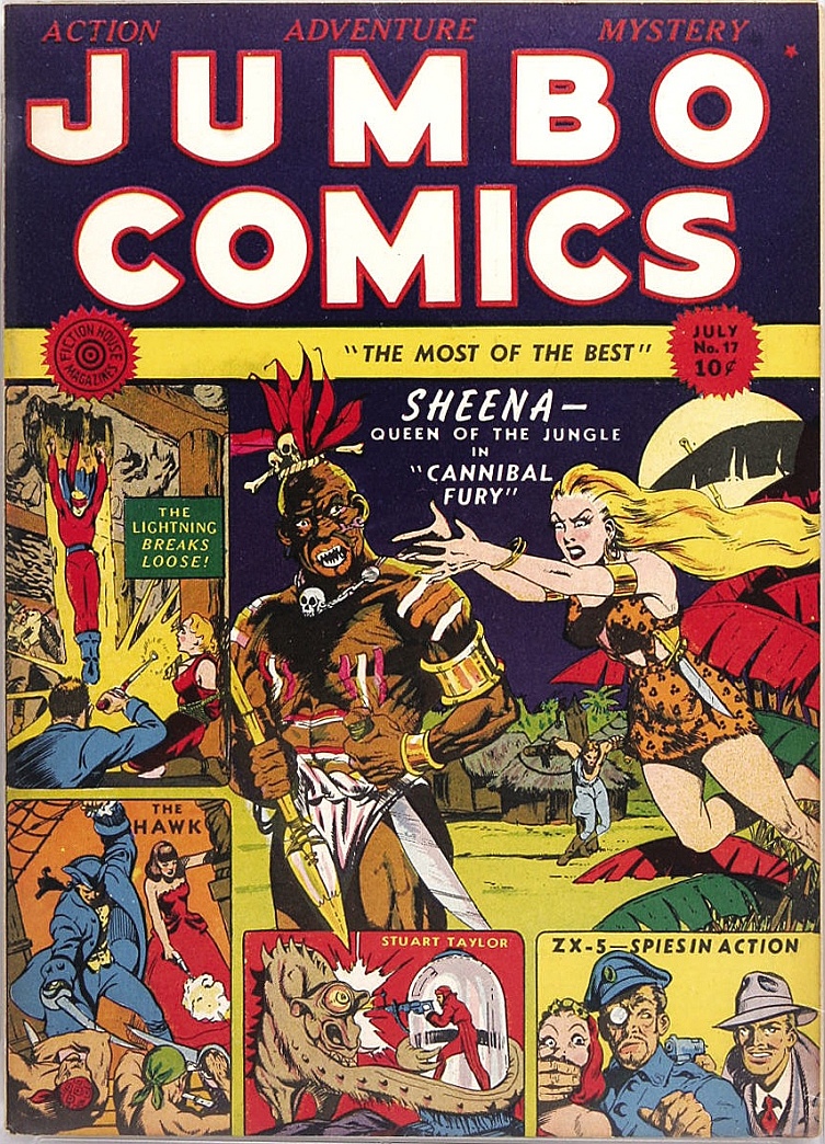 Read online Jumbo Comics comic -  Issue #17 - 1
