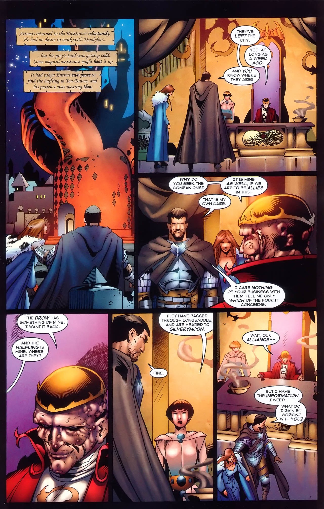 Read online Forgotten Realms: Streams of Silver comic -  Issue #2 - 15