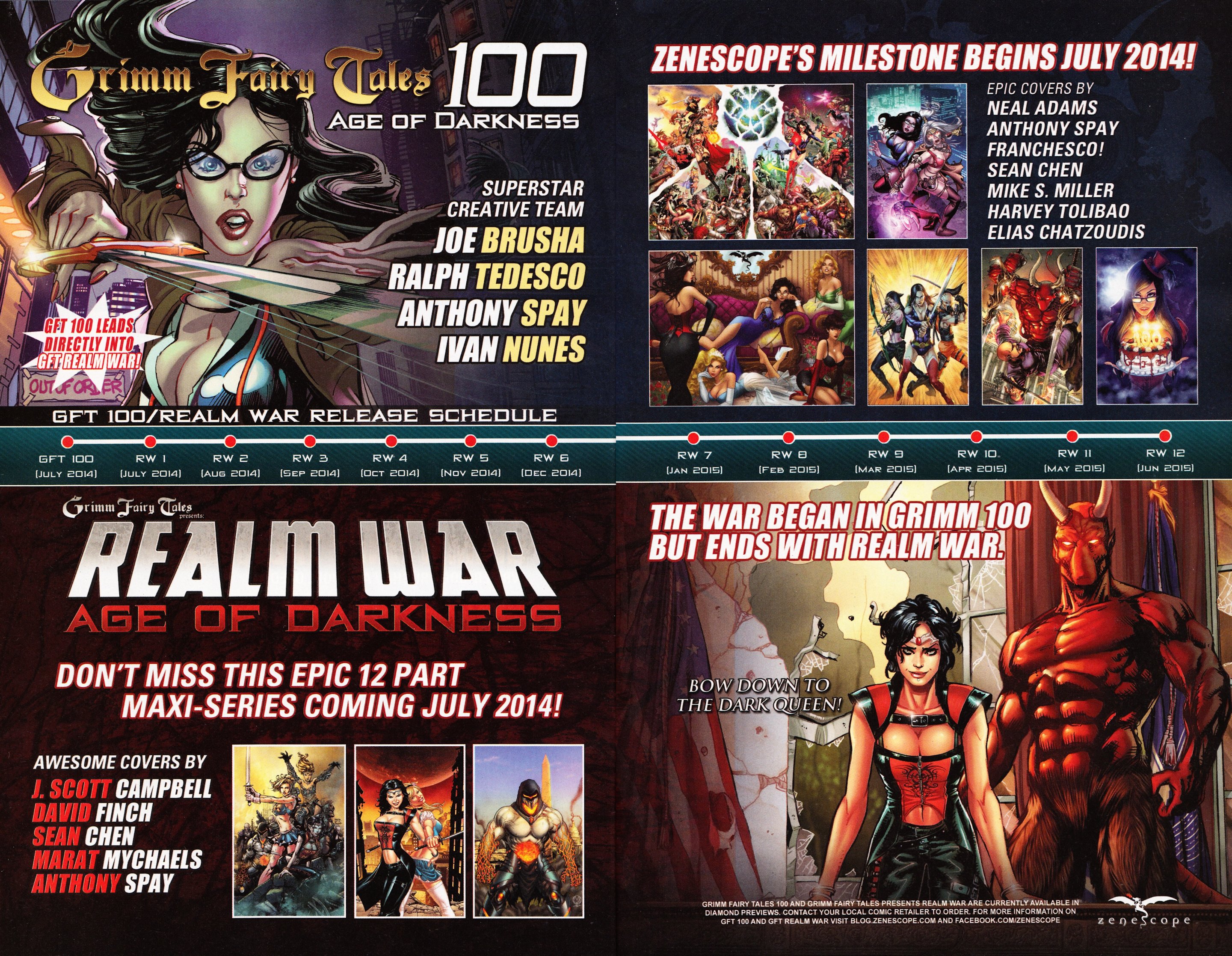 Read online Grimm Fairy Tales (2005) comic -  Issue # Annual 2014 - 42