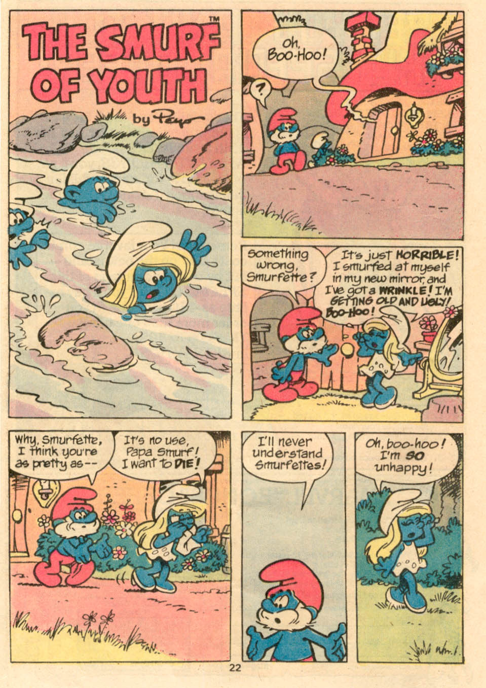 Read online Smurfs comic -  Issue #1 - 17