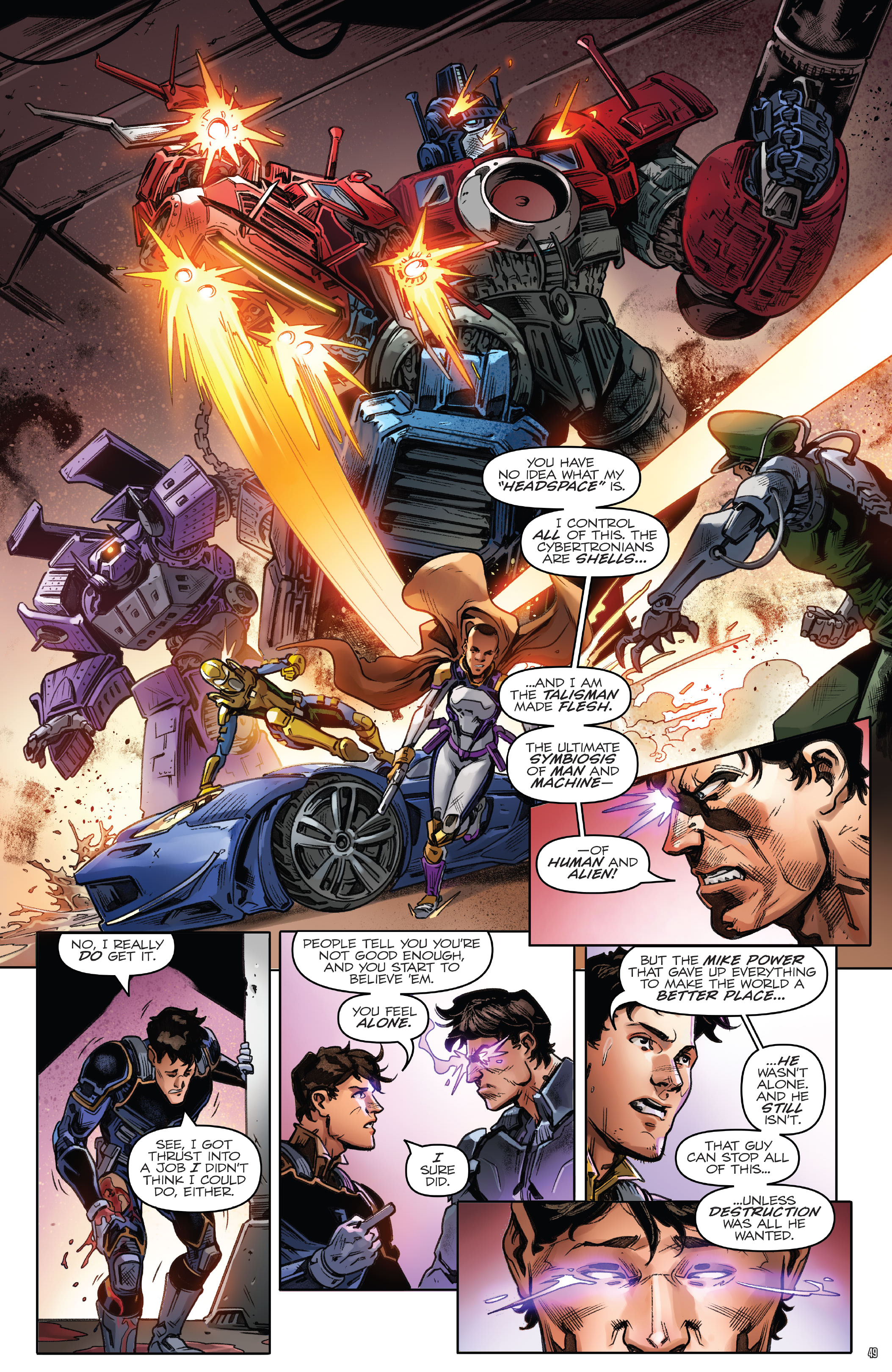 Read online Transformers: The IDW Collection Phase Three comic -  Issue # TPB 3 (Part 1) - 49
