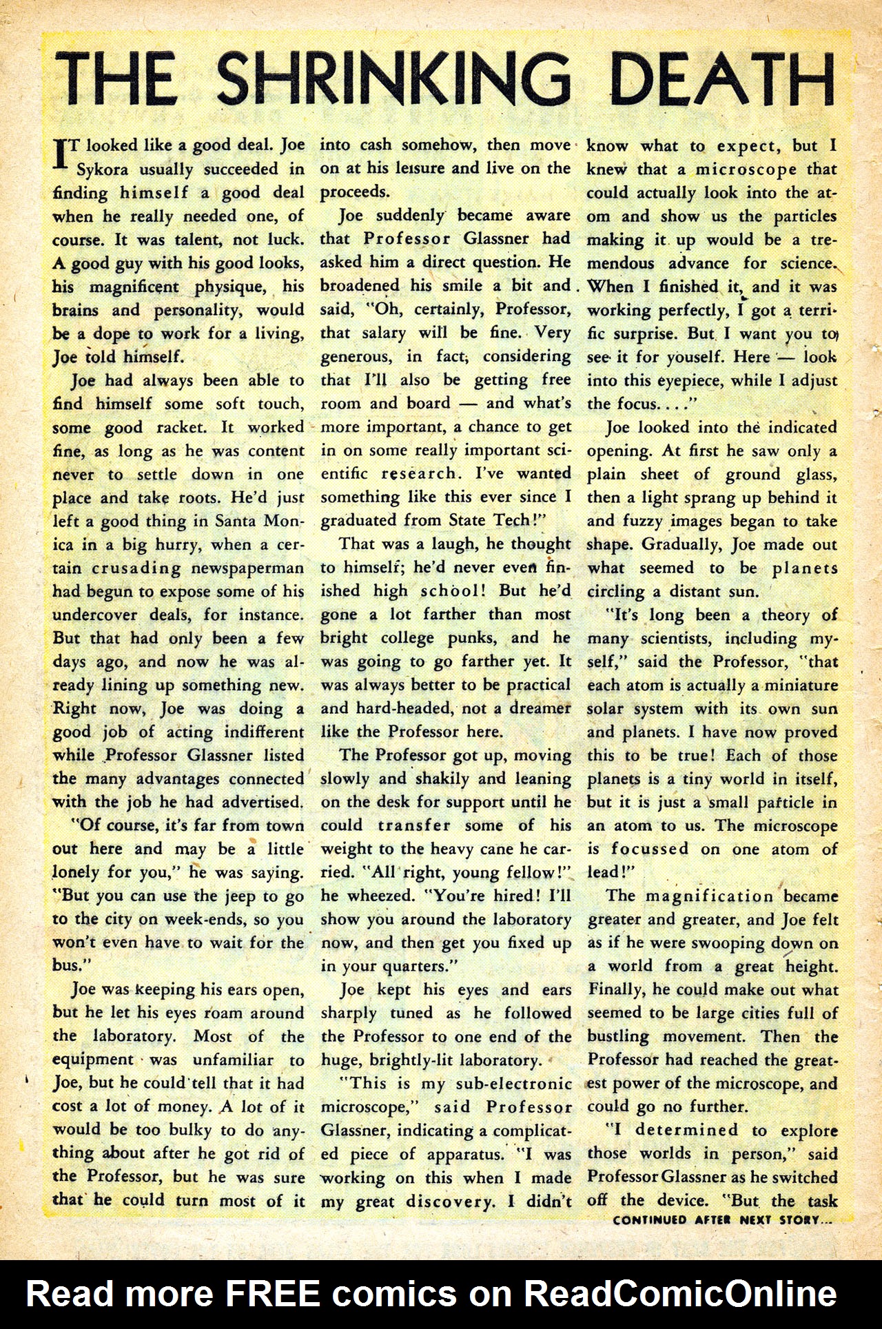 Read online Mystery Tales comic -  Issue #5 - 8