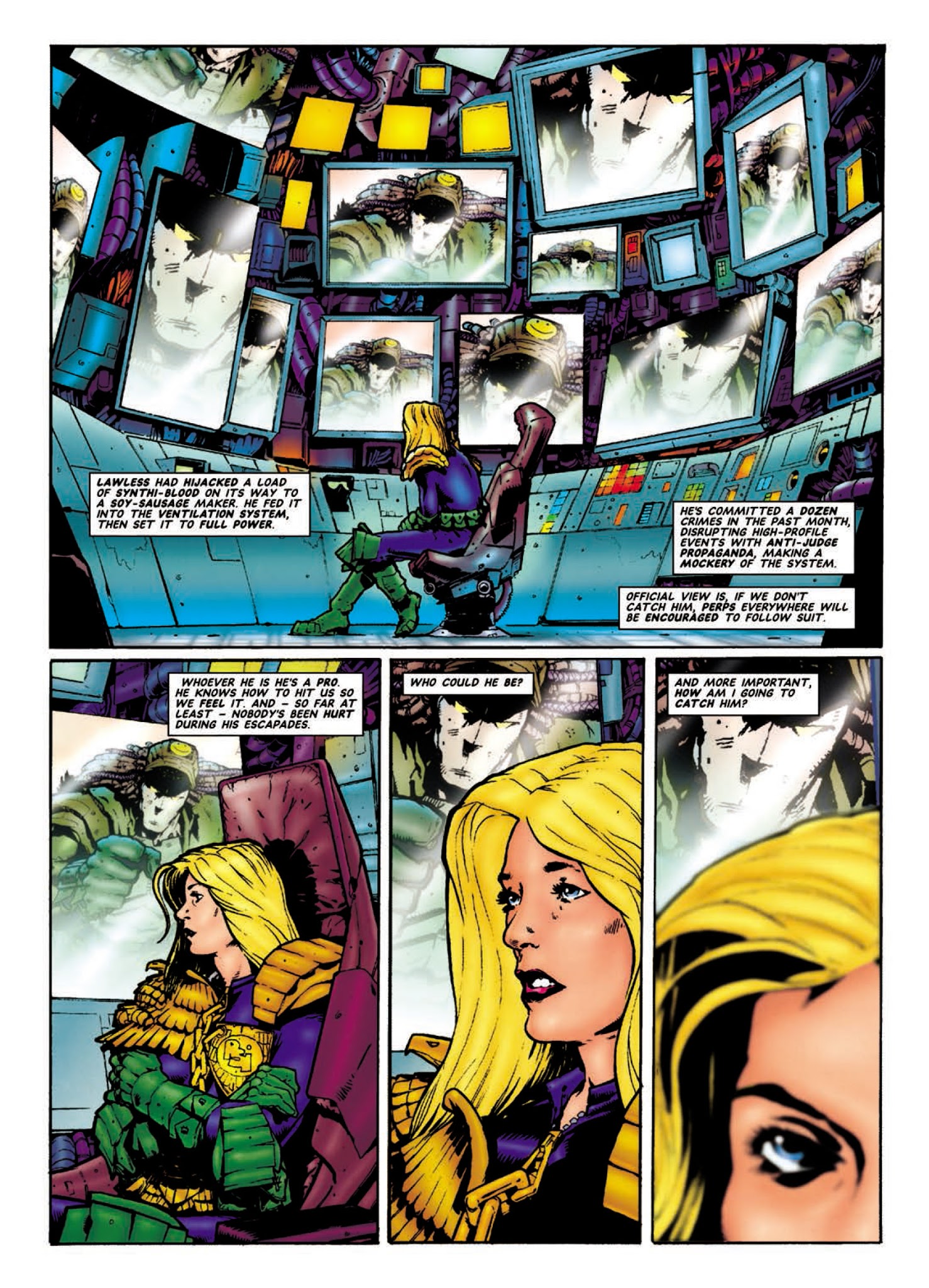 Read online Judge Anderson: The Psi Files comic -  Issue # TPB 3 - 254