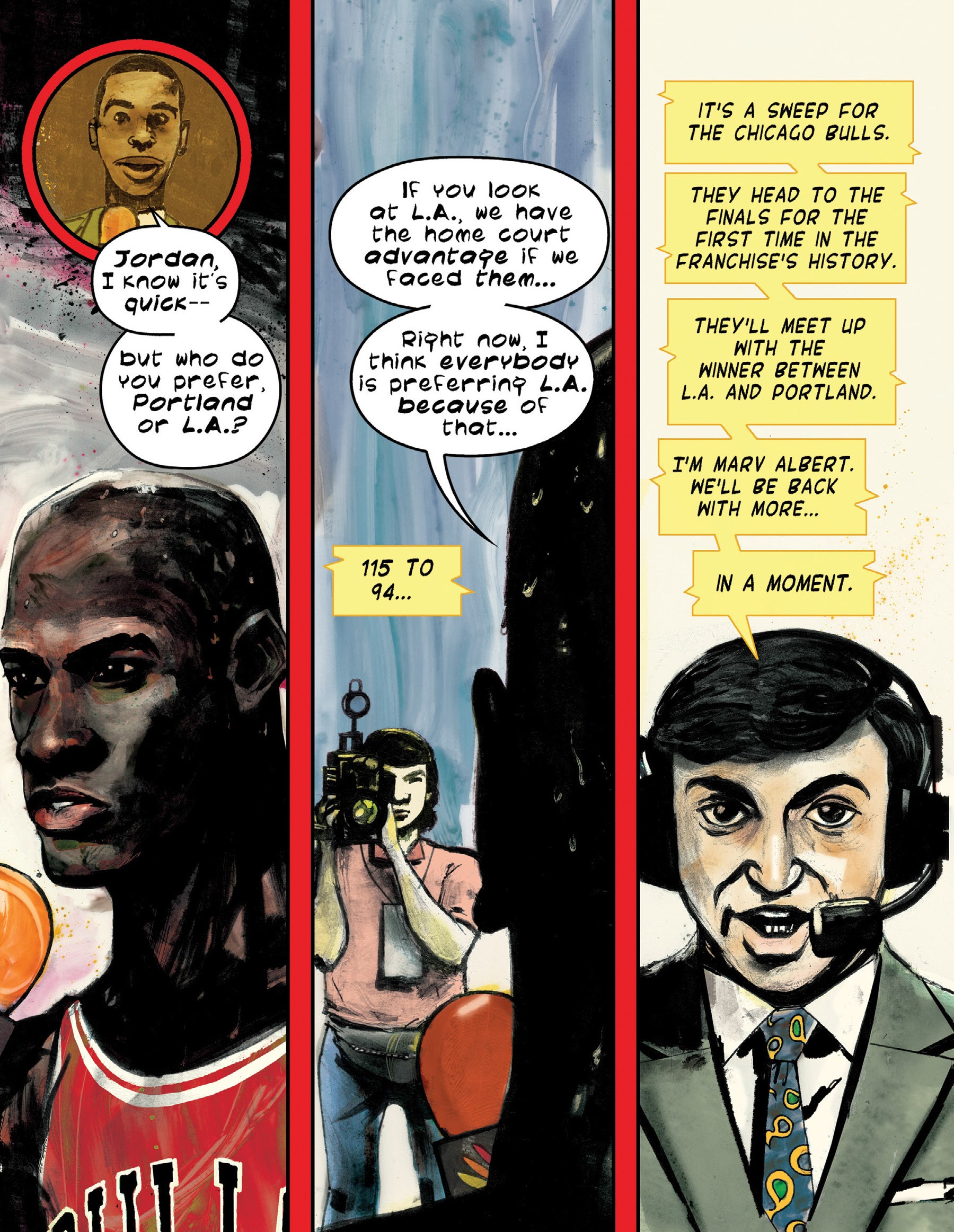 Read online Michael Jordan: Bull On Parade comic -  Issue # TPB (Part 1) - 21