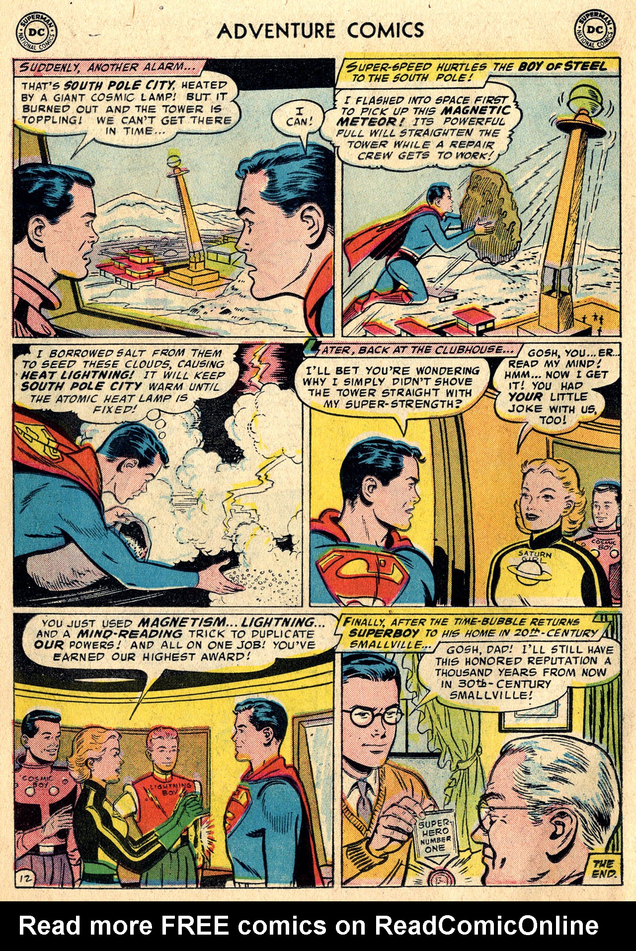 Read online Adventure Comics (1938) comic -  Issue #247 - 14