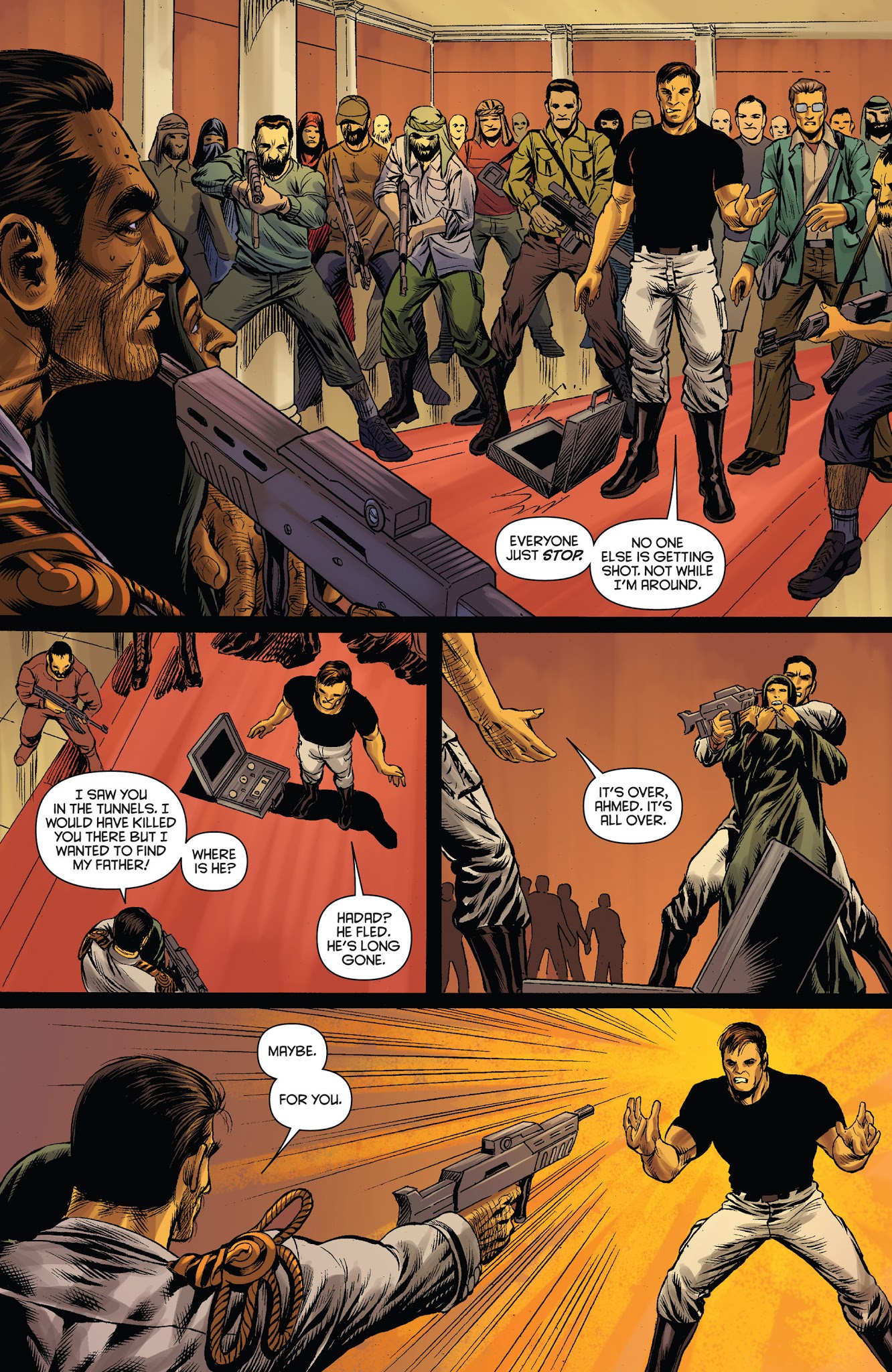Read online Bionic Man comic -  Issue #19 - 20