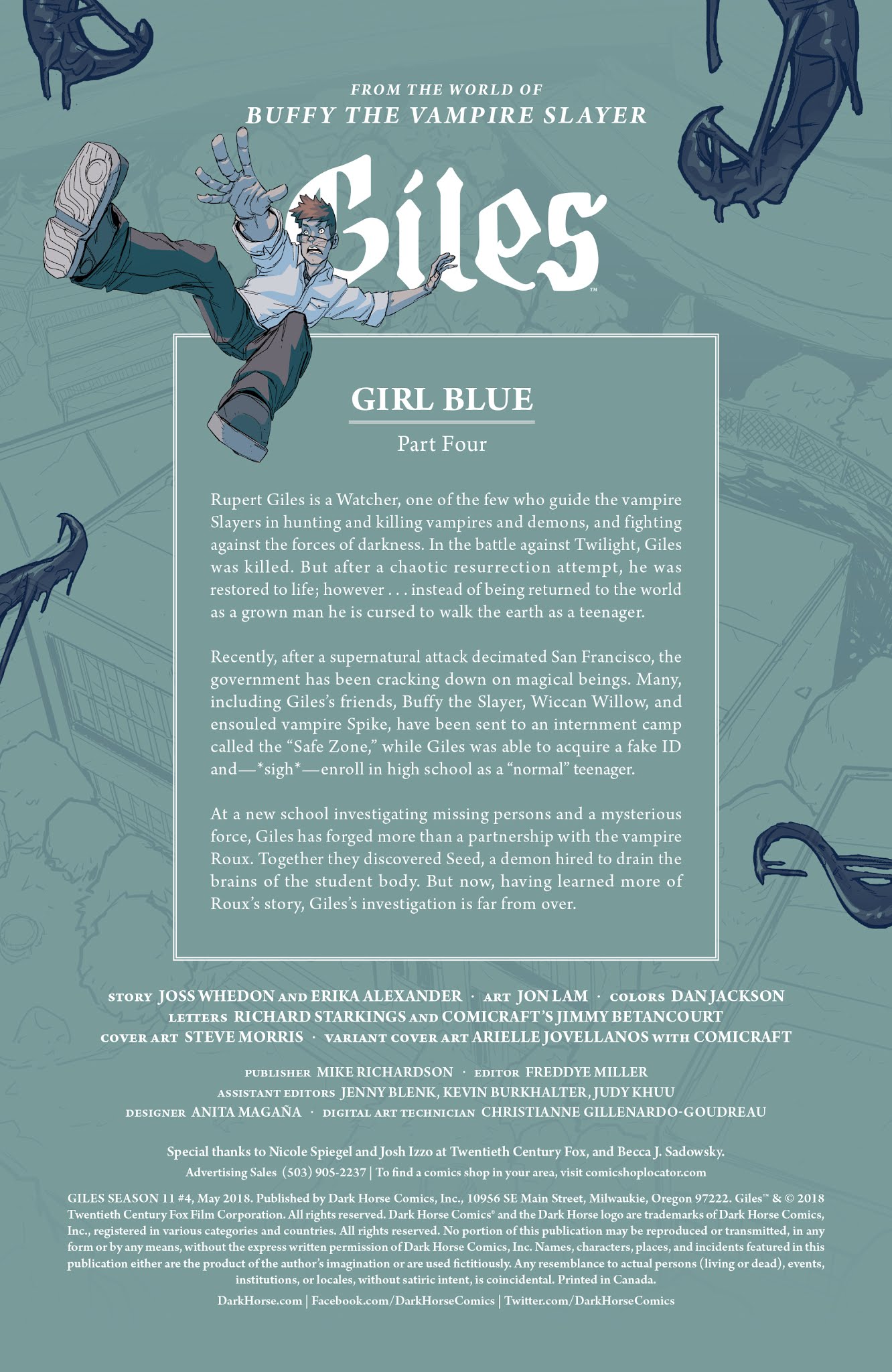 Read online Giles Season 11 comic -  Issue #4 - 2