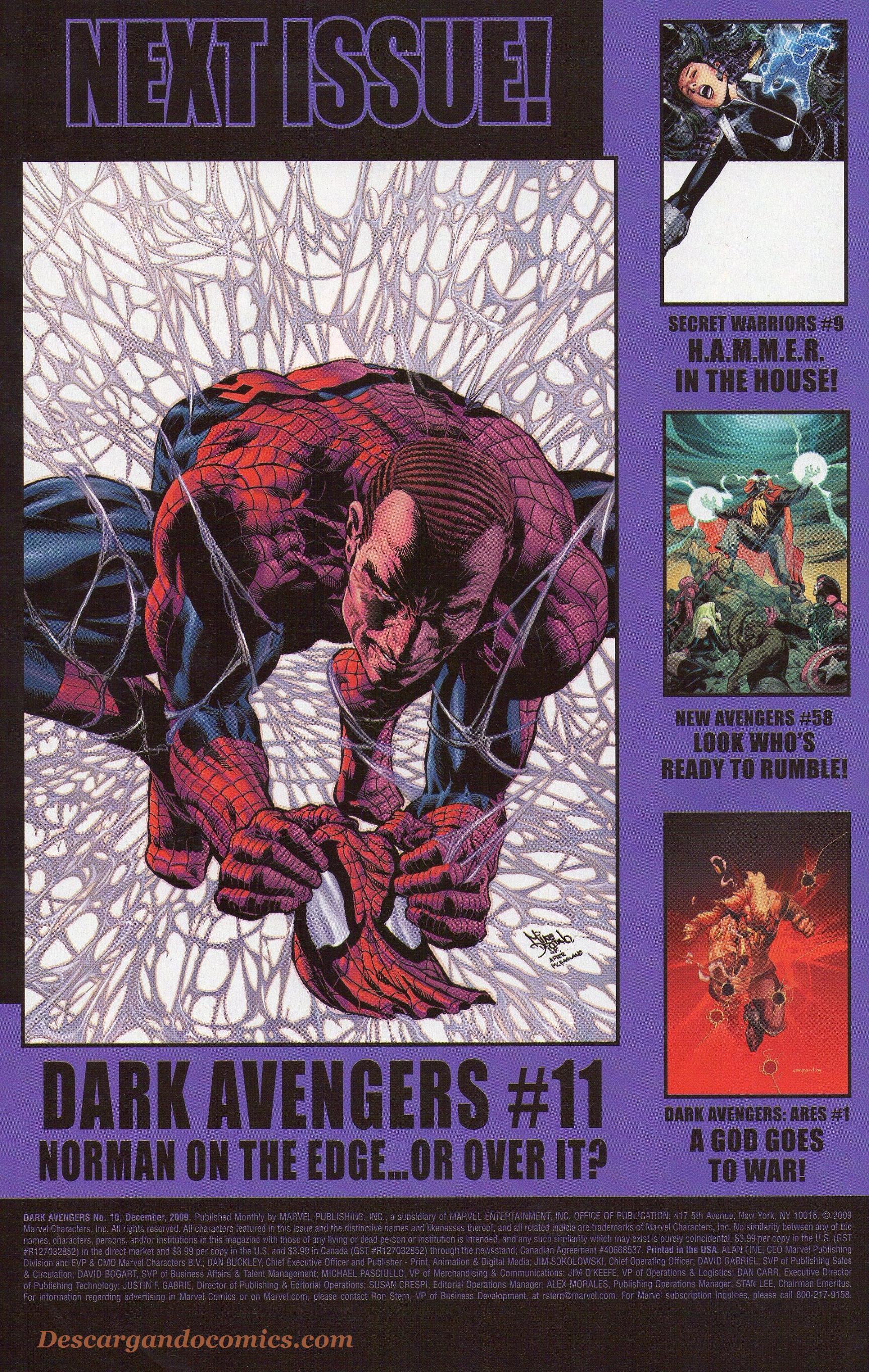 Read online Dark Avengers (2009) comic -  Issue #10 - 27