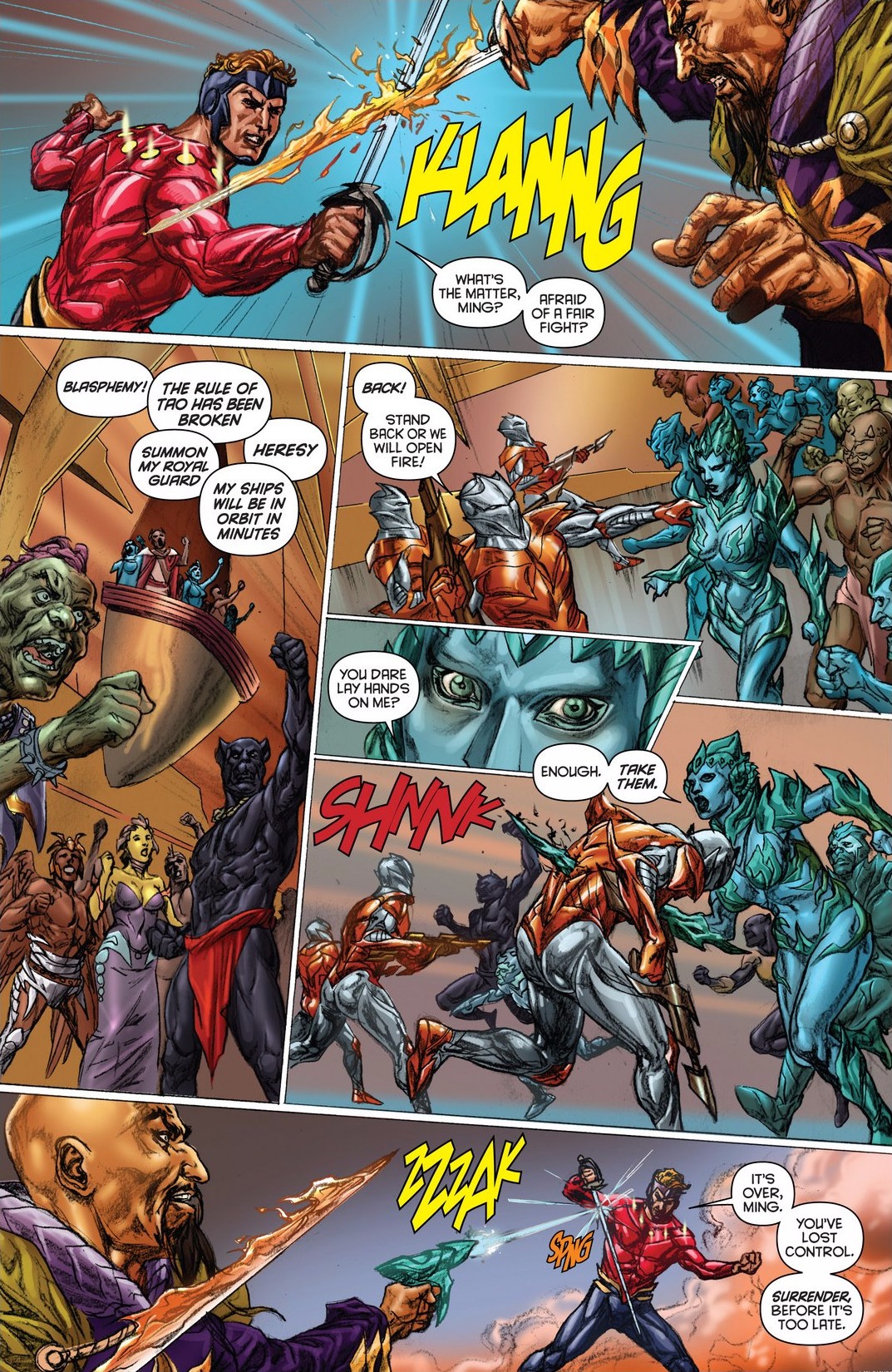 Read online Flash Gordon: Zeitgeist comic -  Issue # TPB - 174