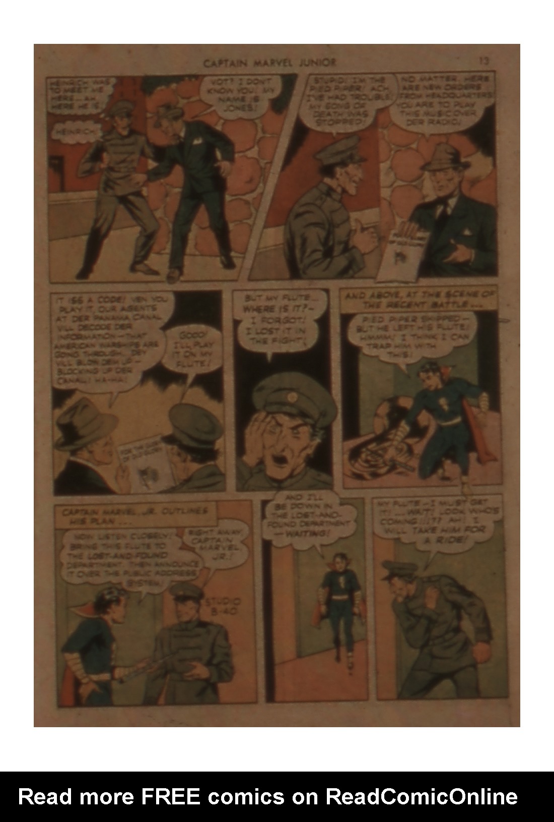 Read online Captain Marvel, Jr. comic -  Issue #3 - 13