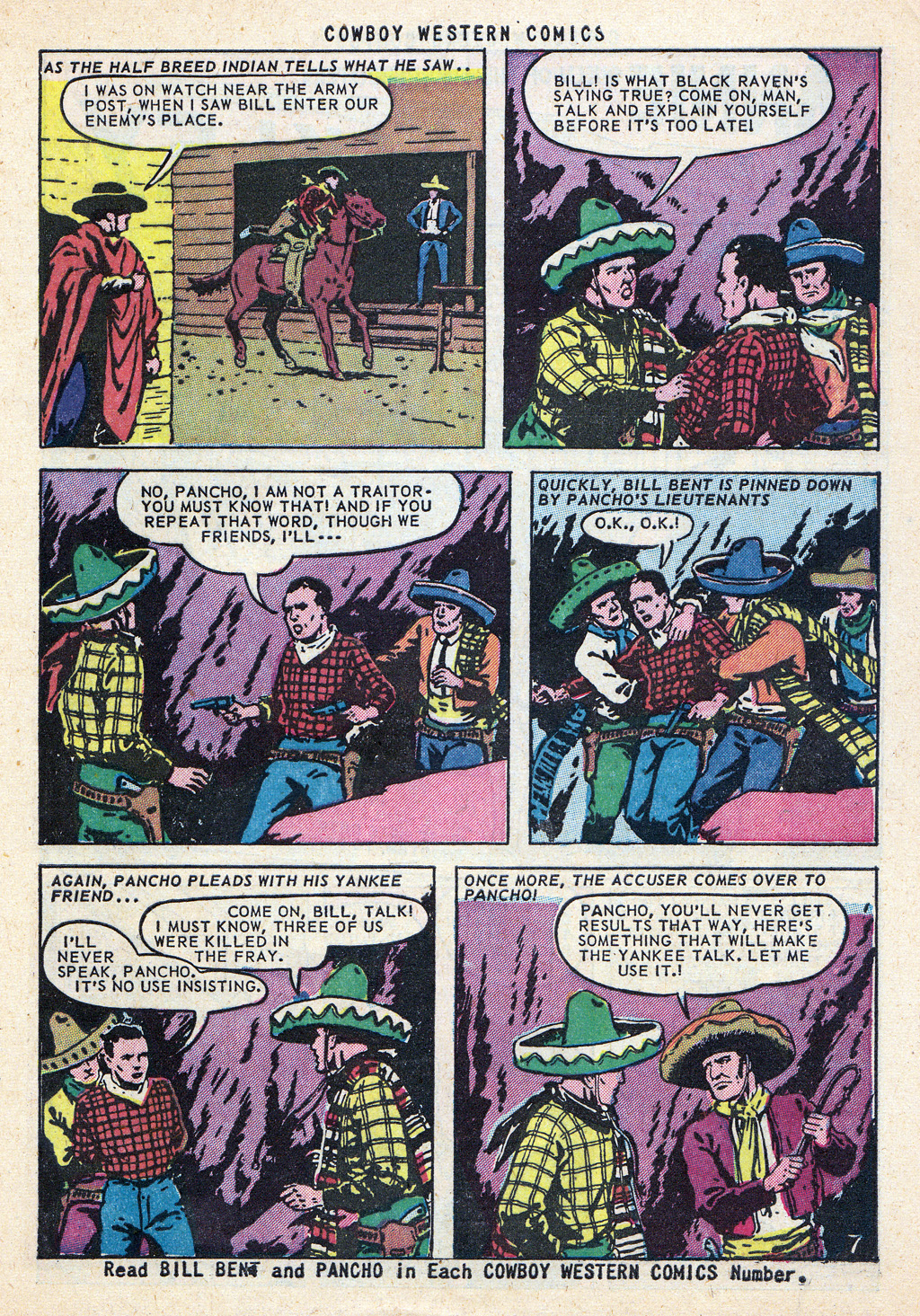 Read online Cowboy Western Comics (1948) comic -  Issue #38 - 9