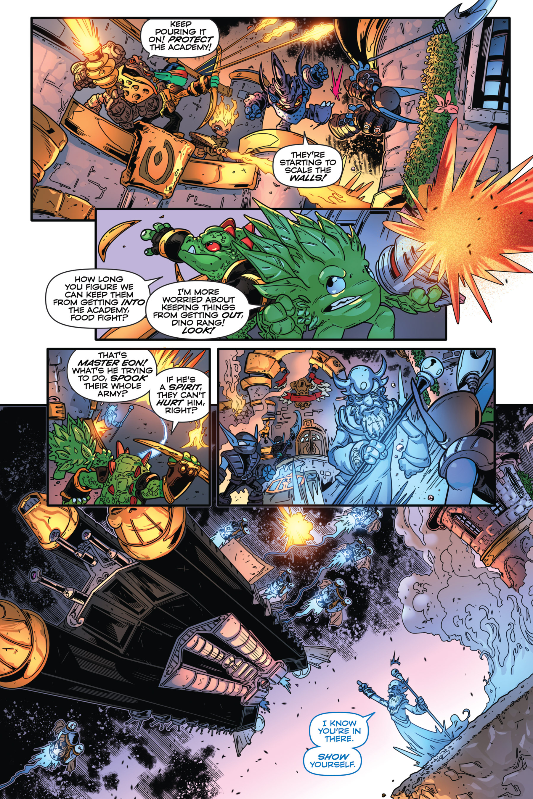 Read online Skylanders: Rift Into Overdrive comic -  Issue # Full - 54