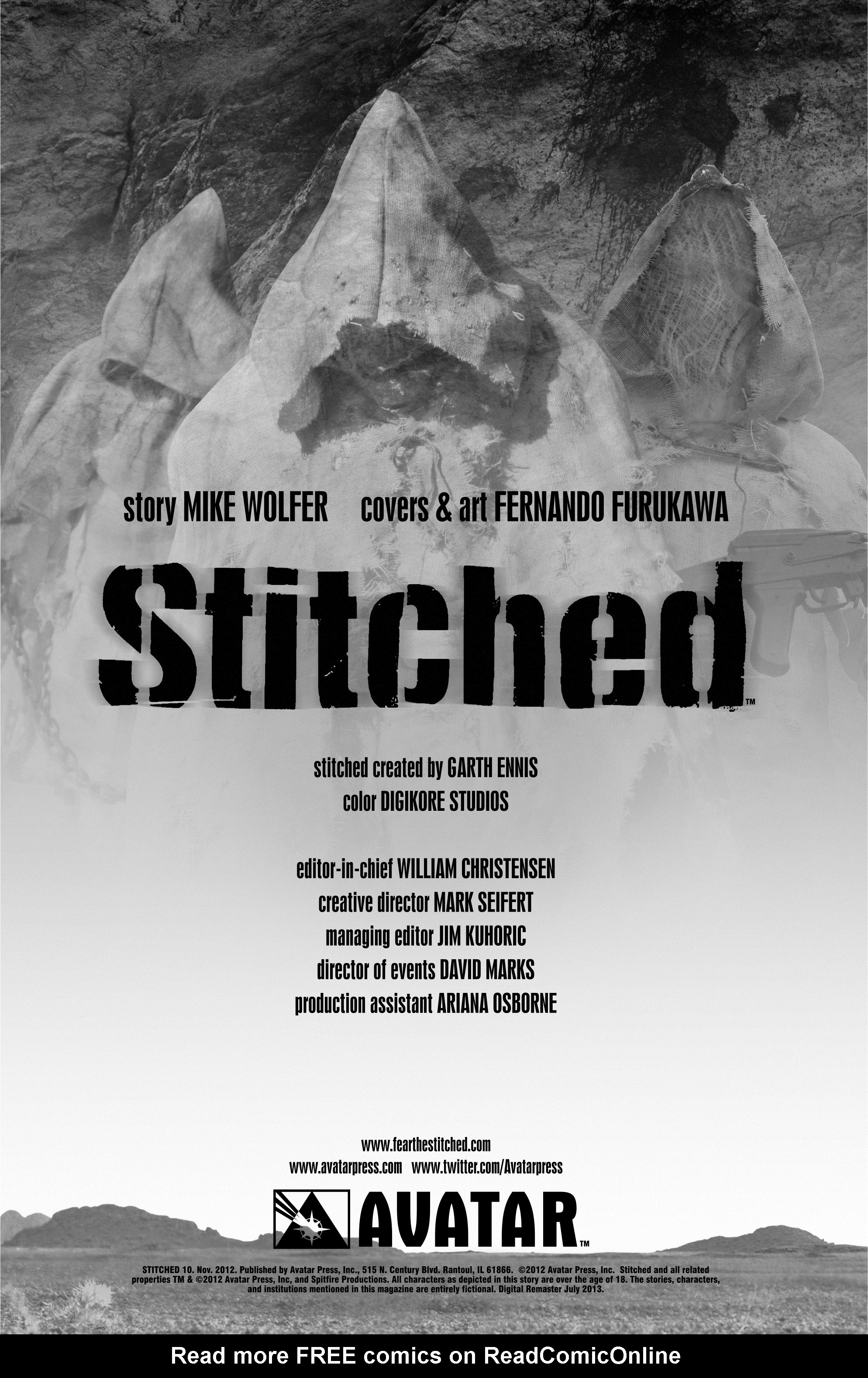 Read online Stitched comic -  Issue #10 - 2