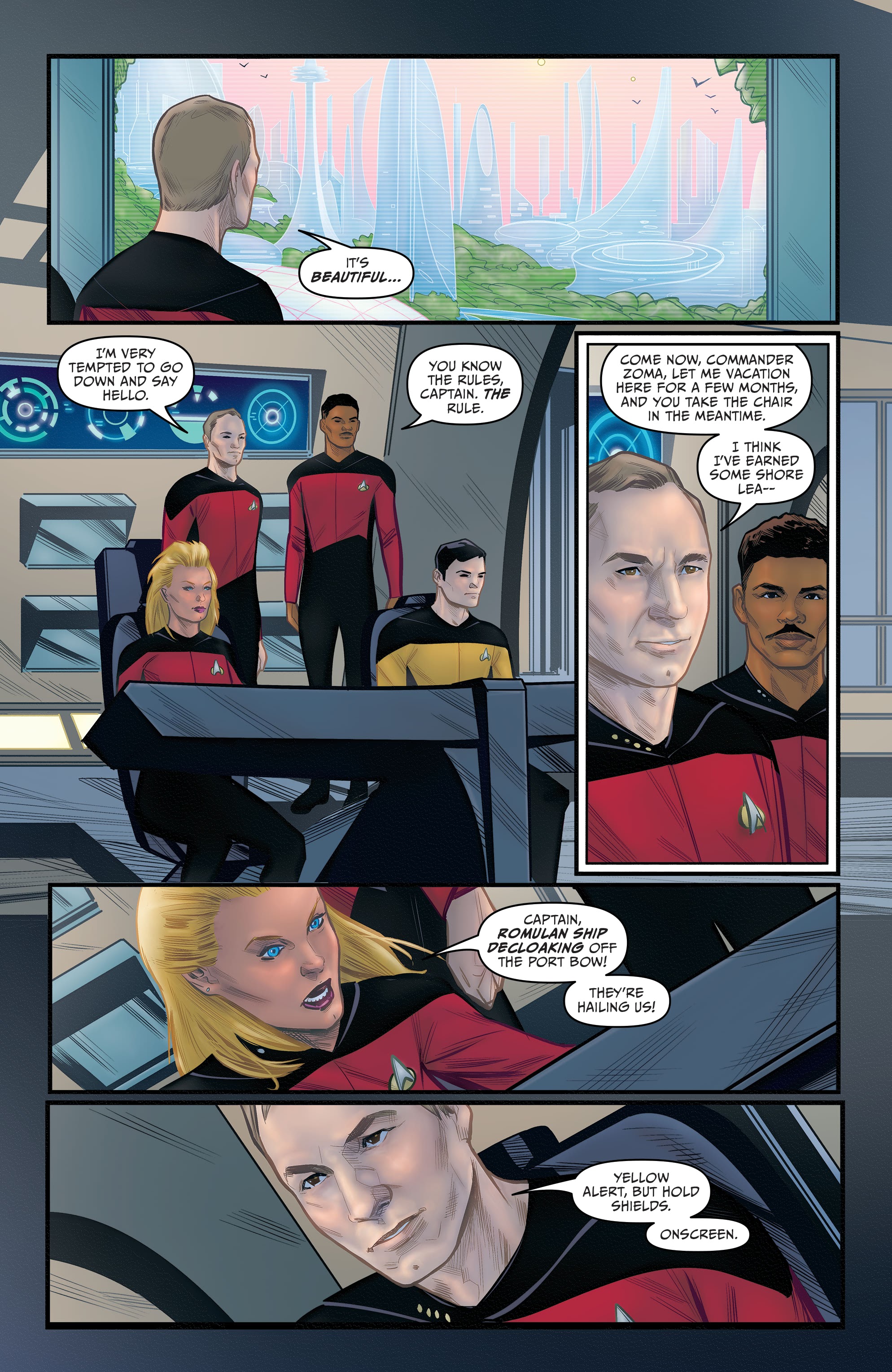 Read online Star Trek: Picard: Stargazer comic -  Issue #1 - 14