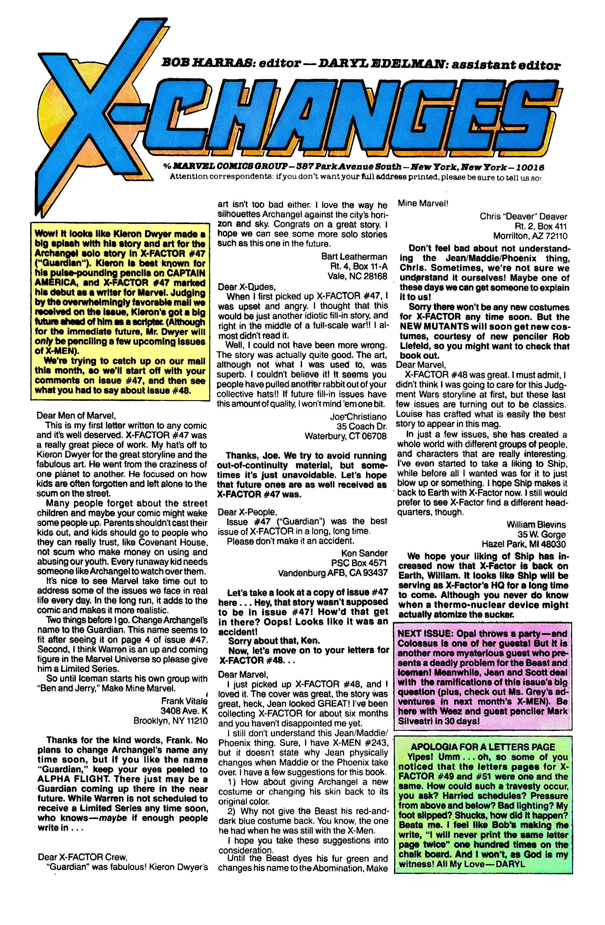 X-Factor (1986) 53 Page 24