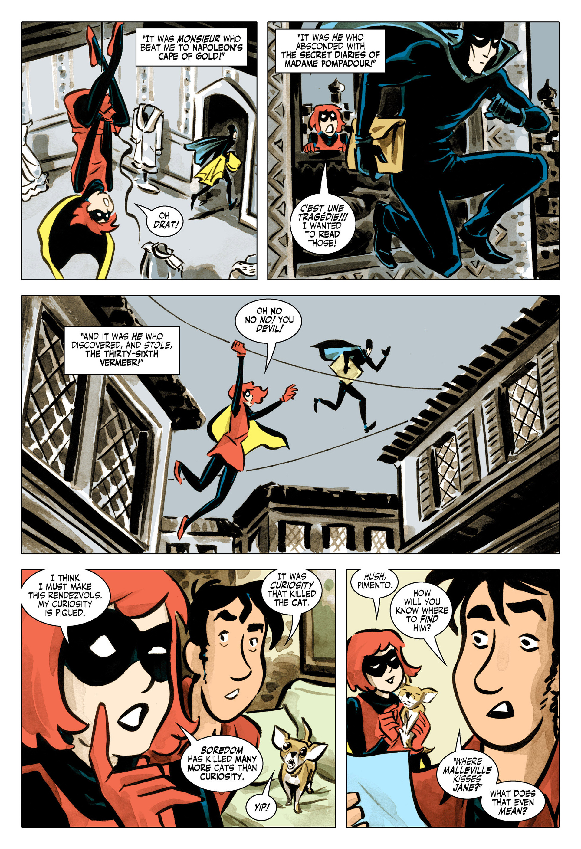 Read online Bandette (2012) comic -  Issue #3 - 9