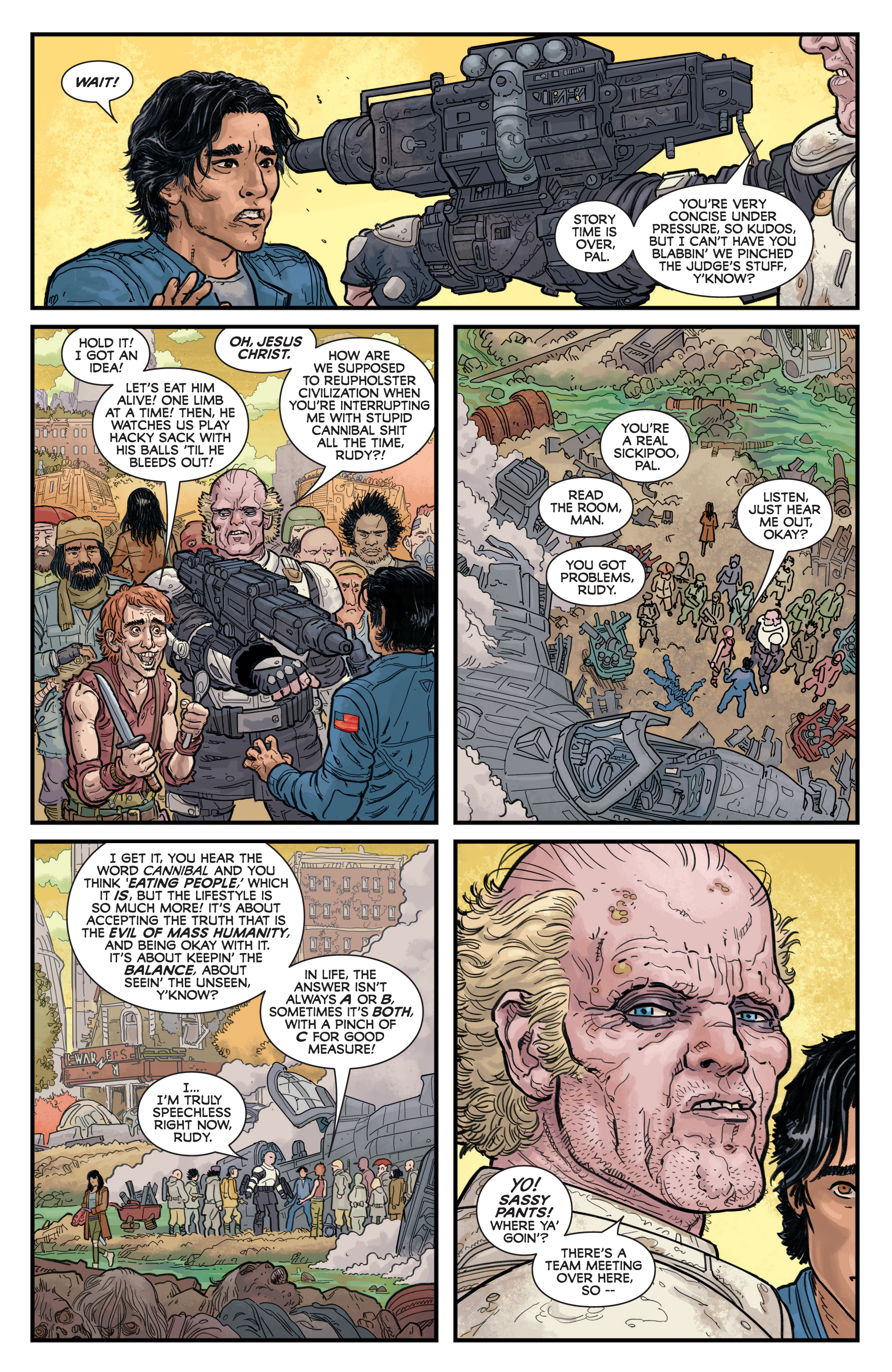 Read online Post Americana comic -  Issue #1 - 21