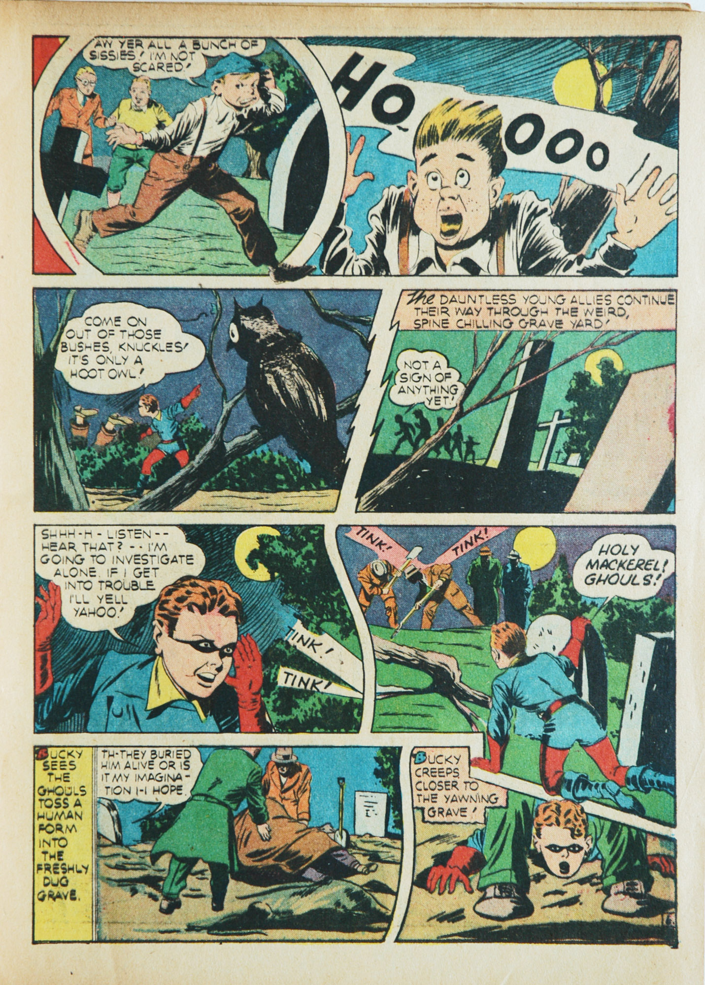 Read online Young Allies Comics comic -  Issue #1 - 17