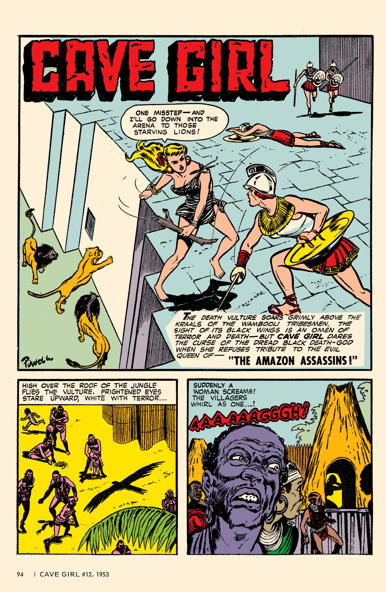 Read online Bob Powell's Complete Cave Girl comic -  Issue # TPB (Part 1) - 95