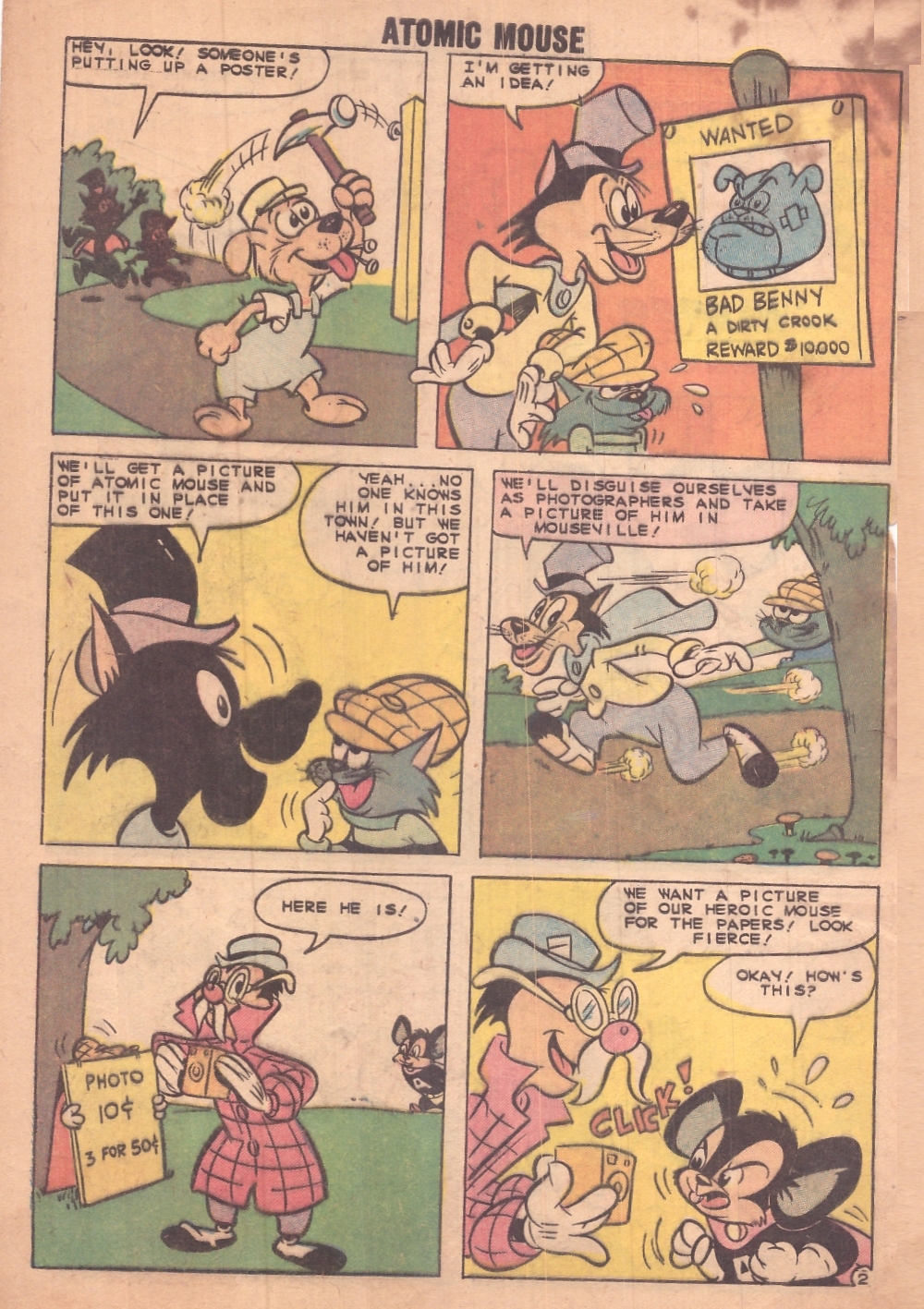 Read online Atomic Mouse comic -  Issue #32 - 4