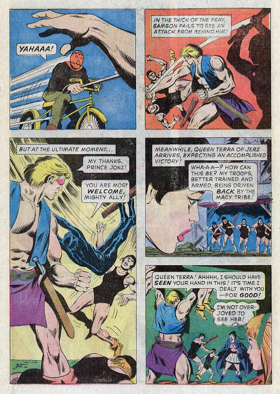 Read online Mighty Samson (1964) comic -  Issue #30 - 25
