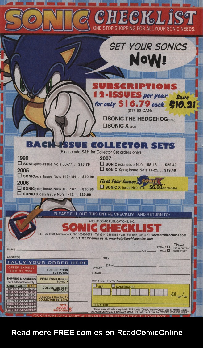 Read online Sonic X comic -  Issue #40 - 33