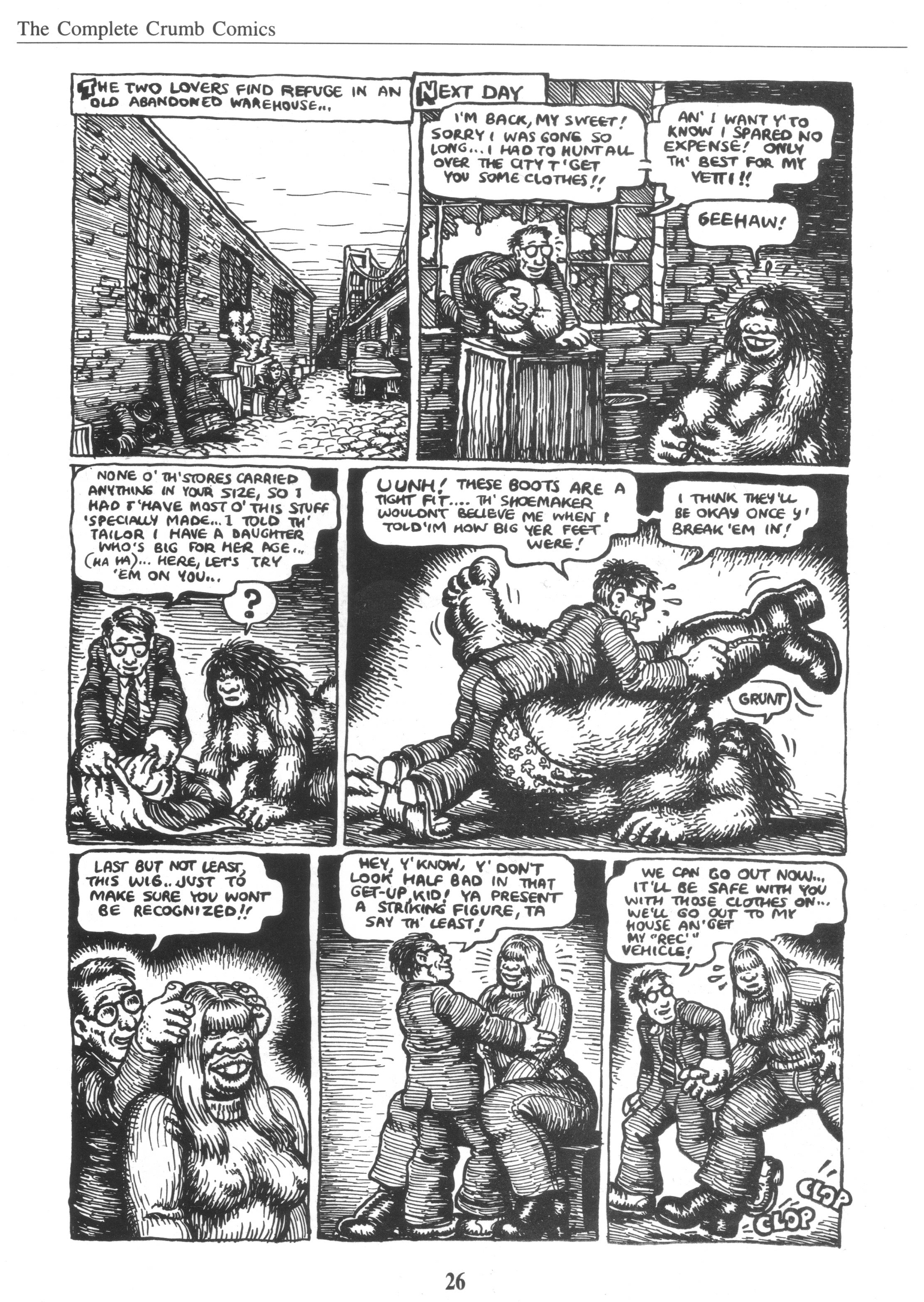 Read online The Complete Crumb Comics comic -  Issue # TPB 8 - 34
