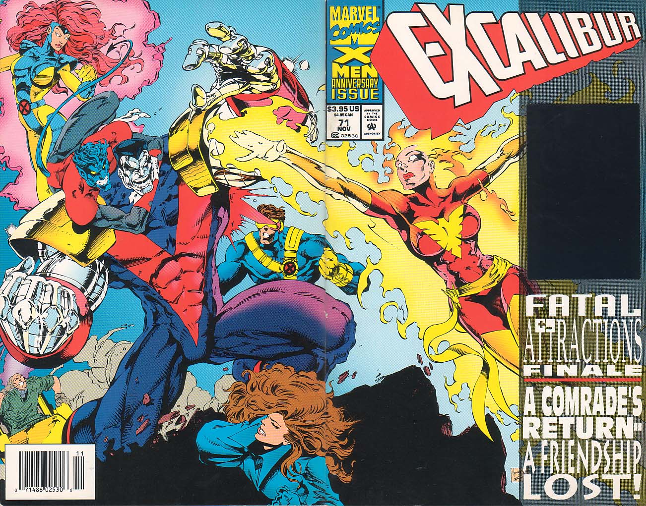 Read online Excalibur (1988) comic -  Issue #71 - 1