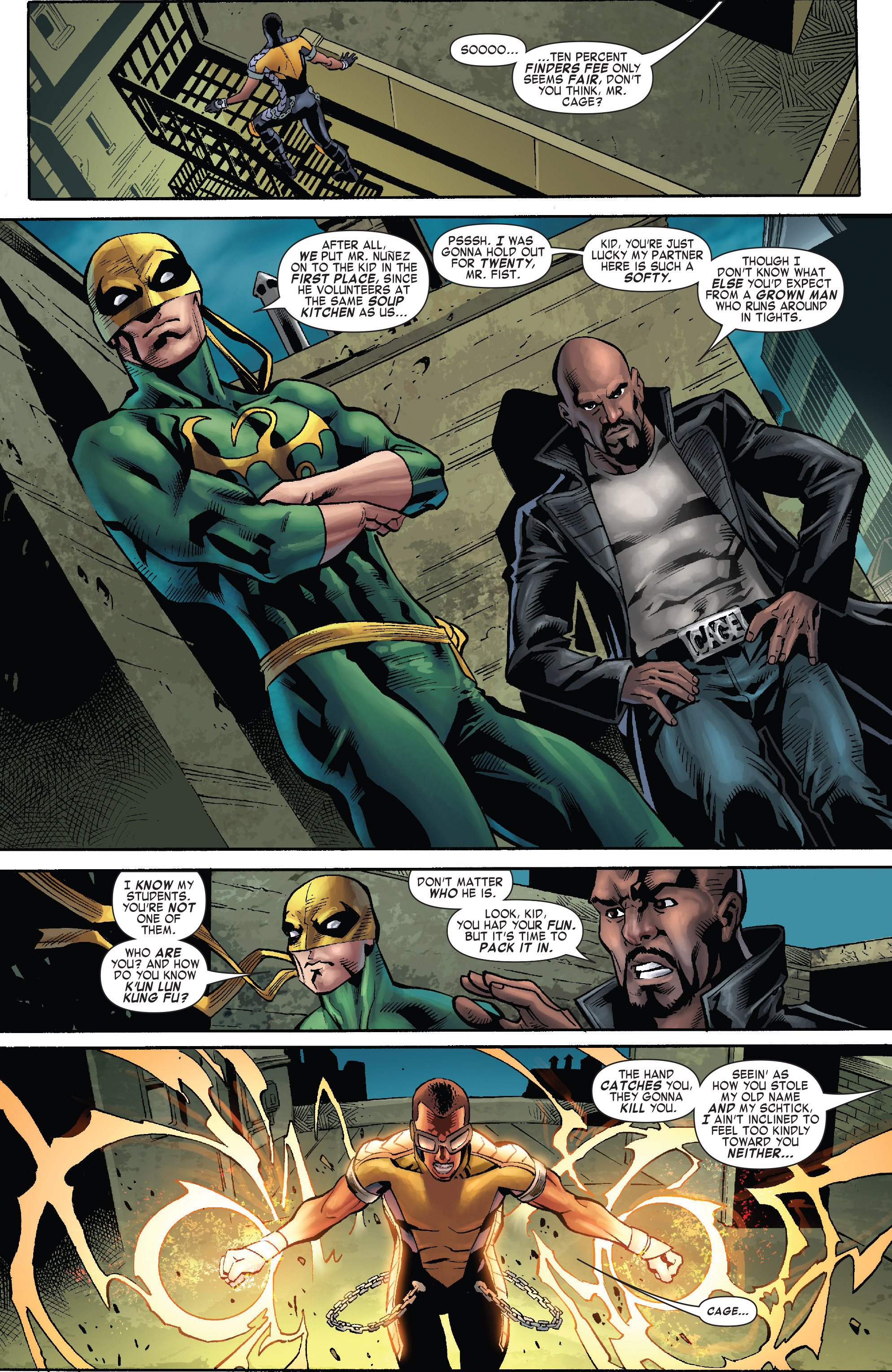 Read online Shadowland: Power Man comic -  Issue #1 - 23