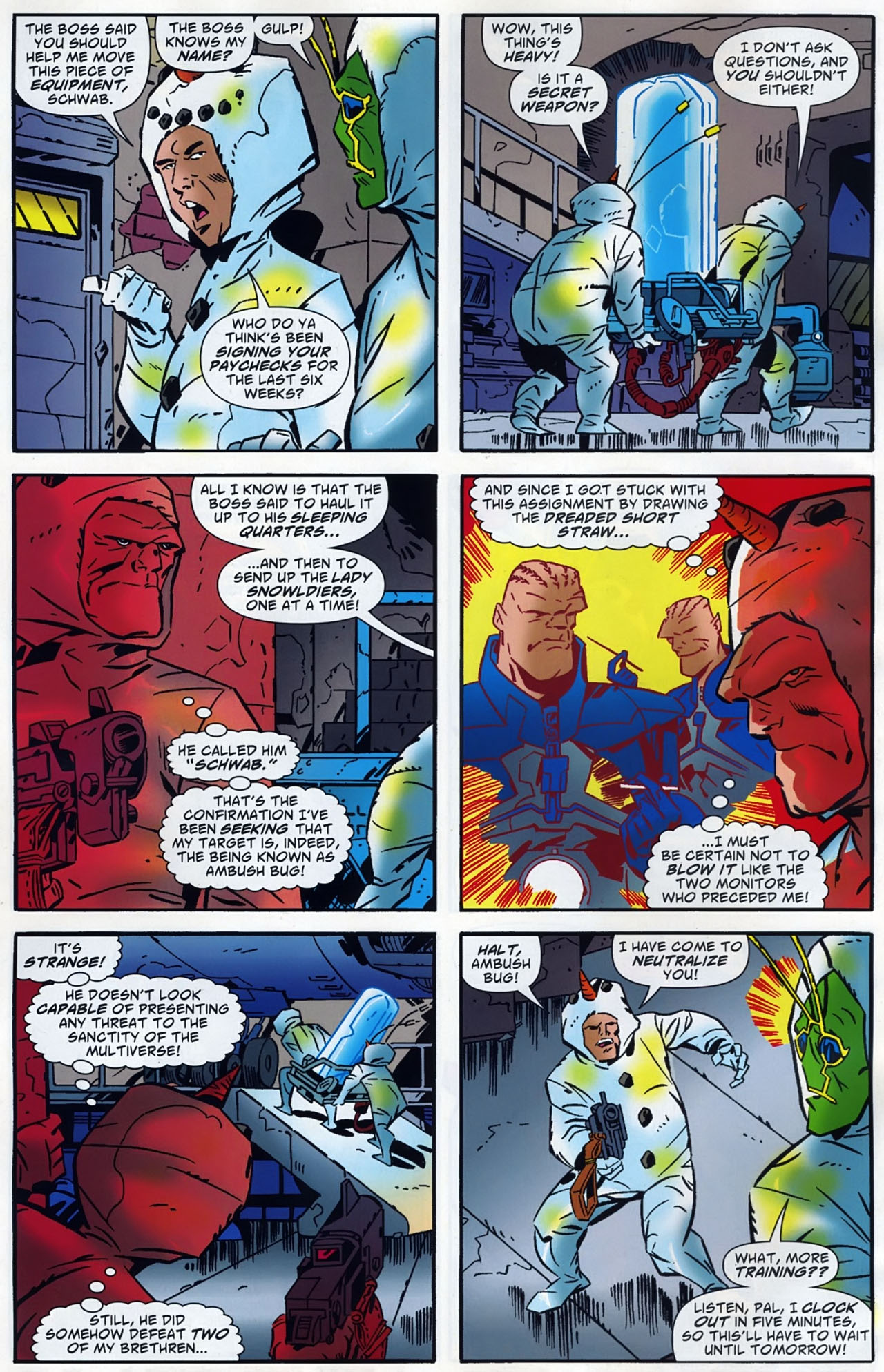 Read online Ambush Bug: Year None comic -  Issue #5 - 5