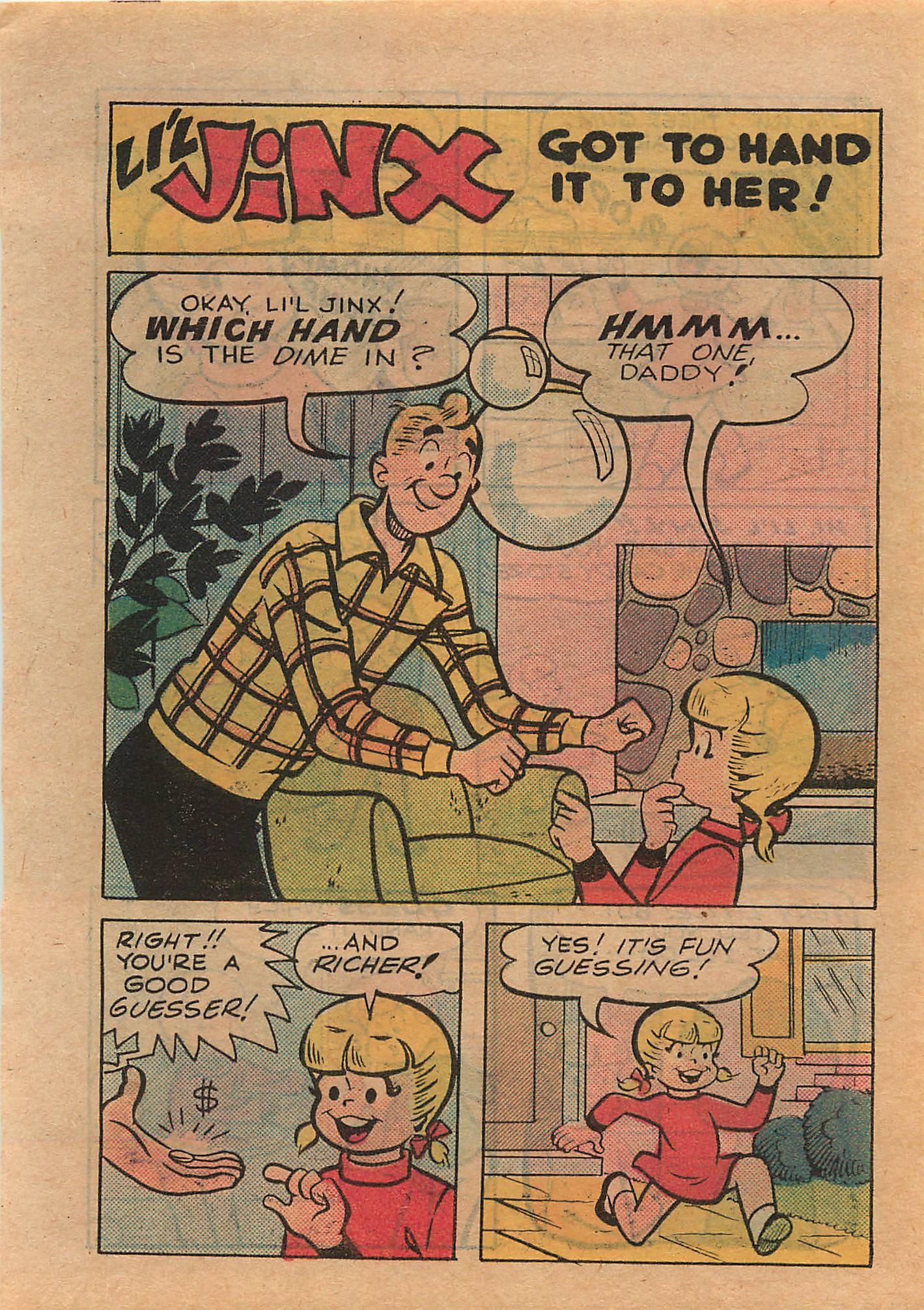 Read online Little Archie Comics Digest Magazine comic -  Issue #9 - 42