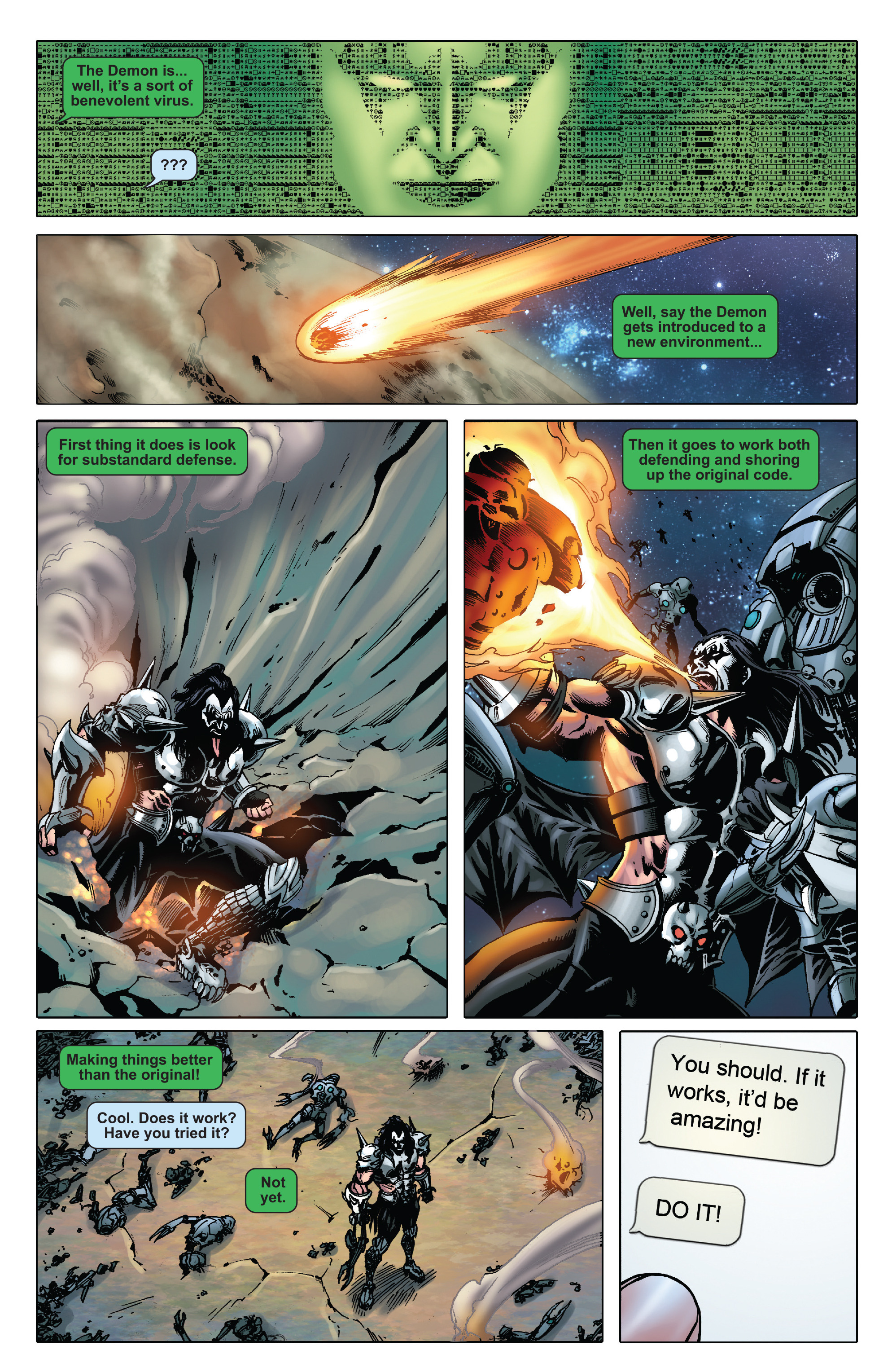 Read online Kiss: The Demon comic -  Issue #2 - 9