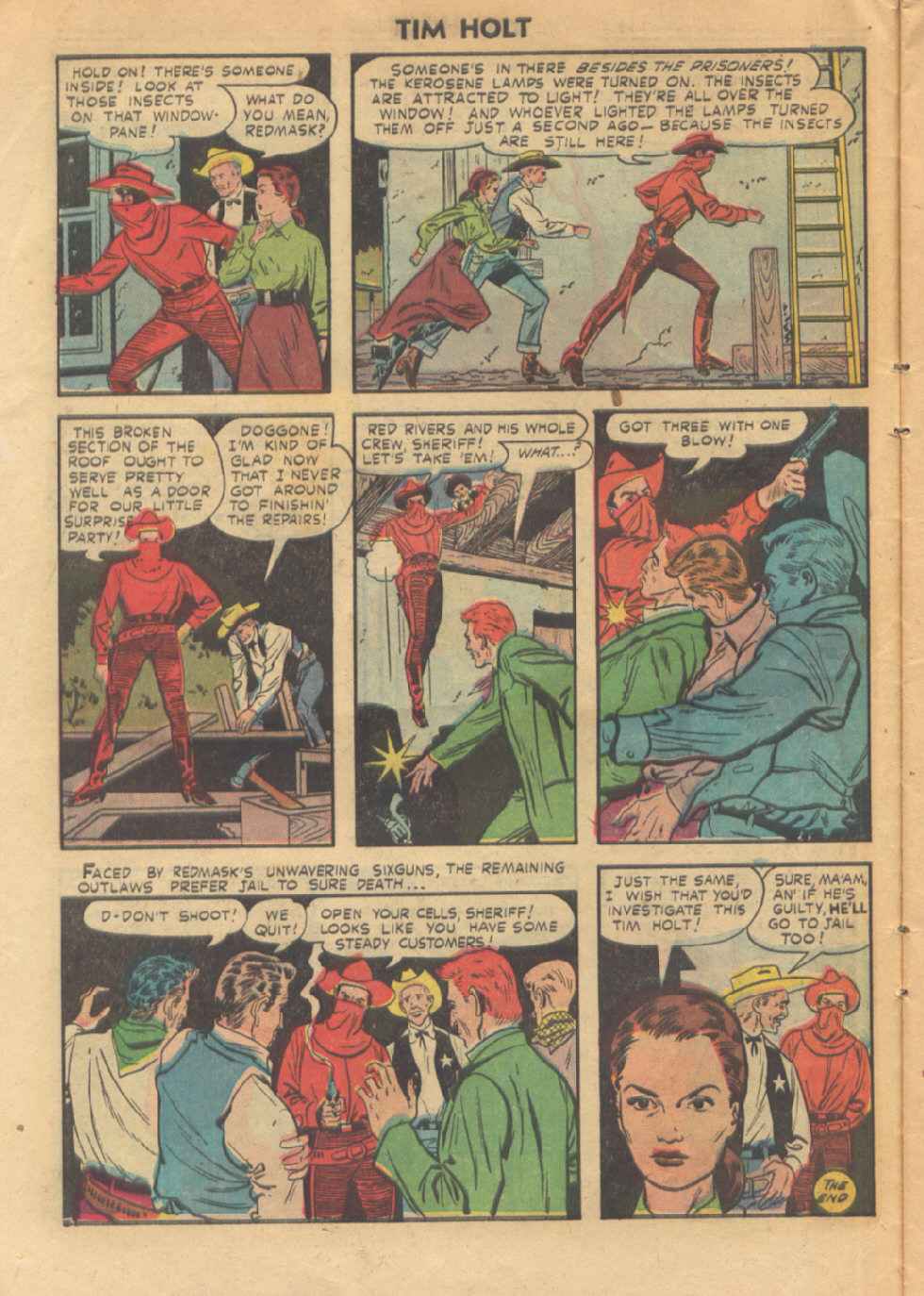 Read online Tim Holt comic -  Issue #26 - 9