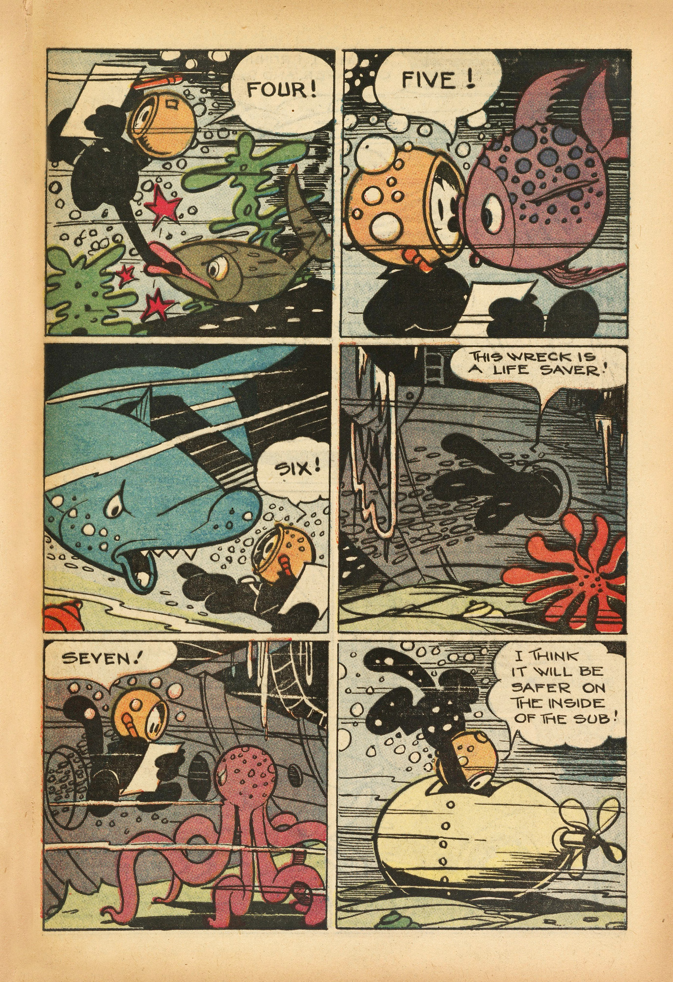 Read online Felix the Cat (1951) comic -  Issue #53 - 7