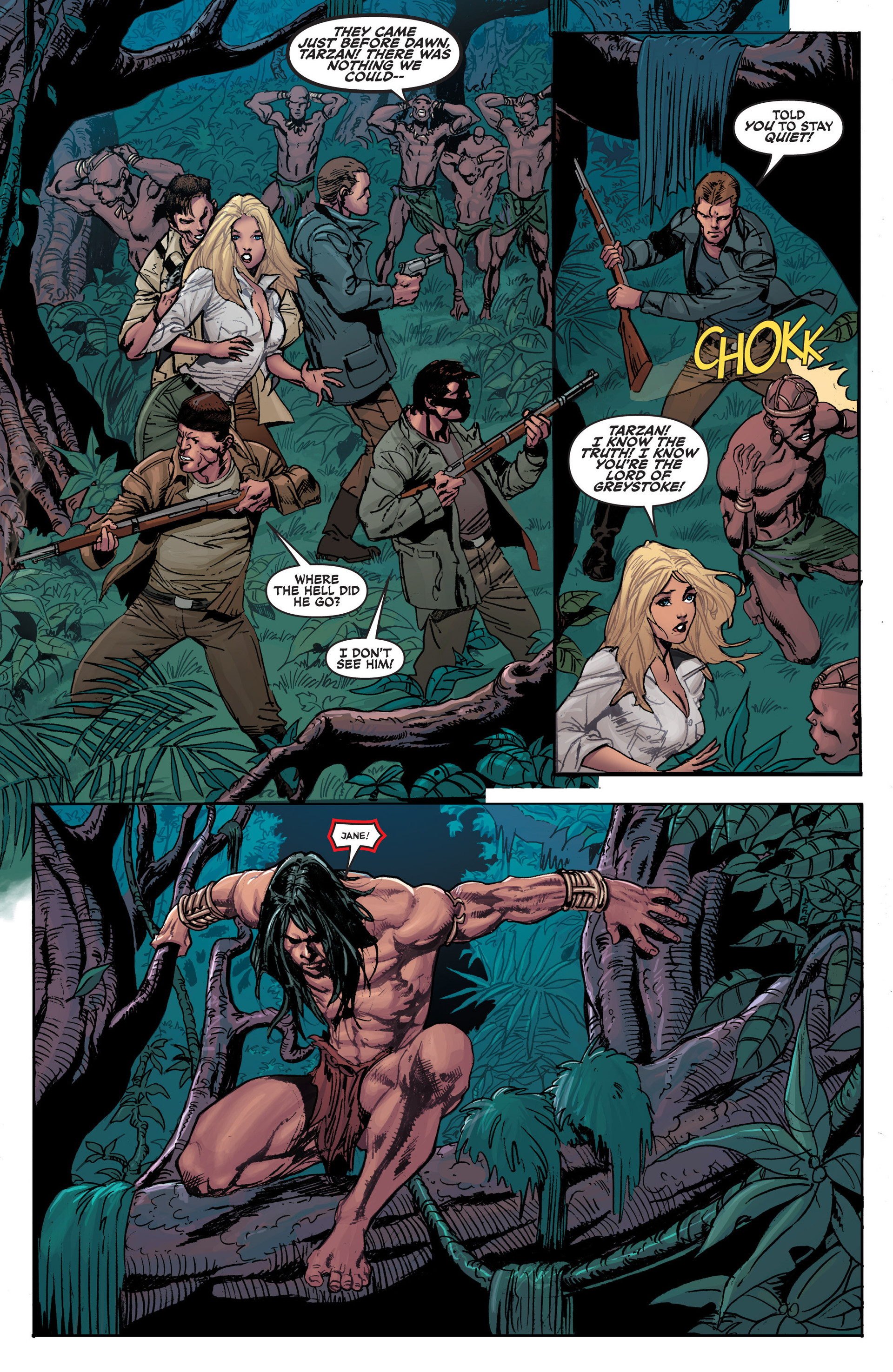 Read online Lord Of The Jungle (2012) comic -  Issue #13 - 14