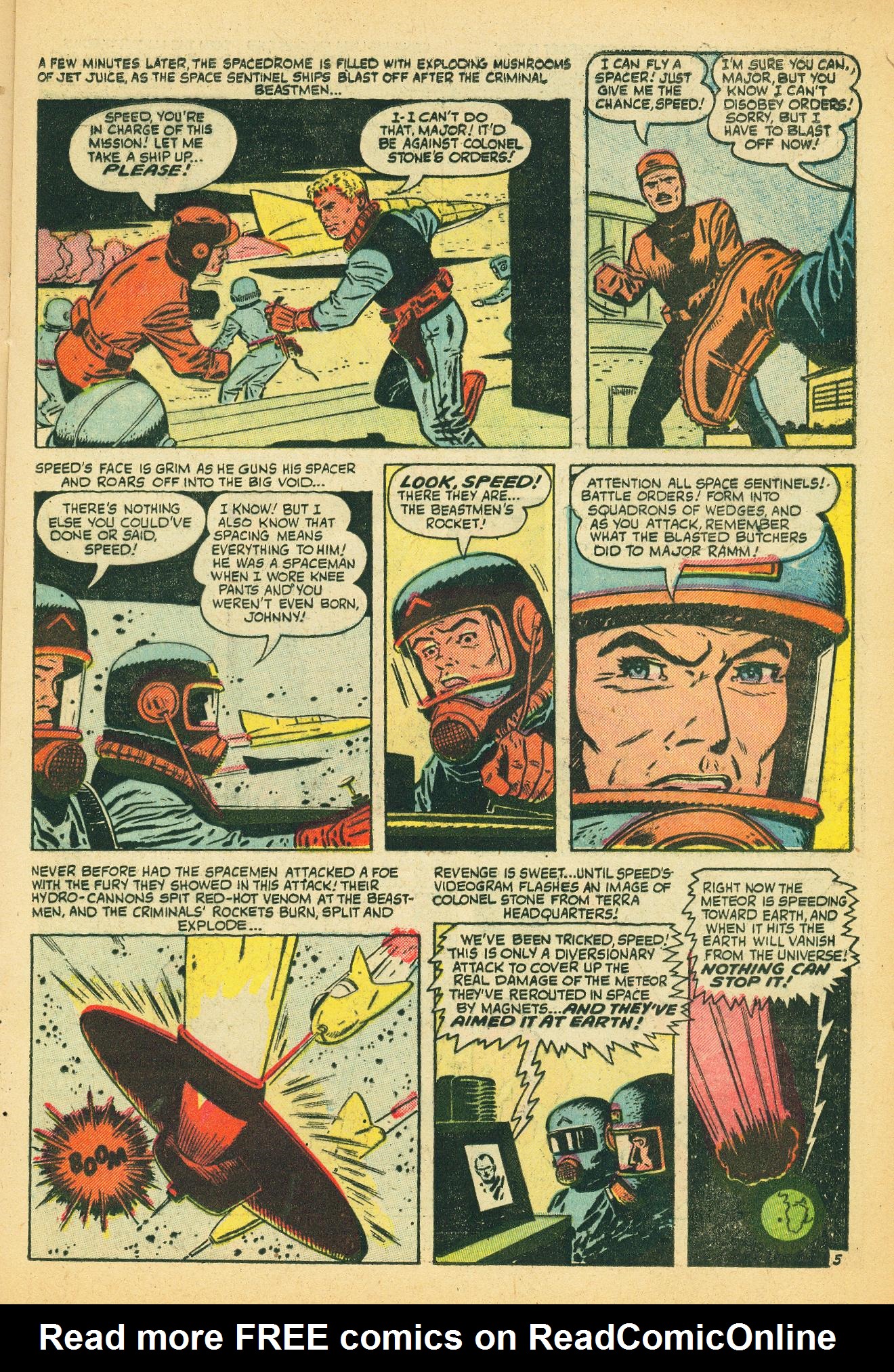 Read online Speed Carter, Spaceman comic -  Issue #5 - 15