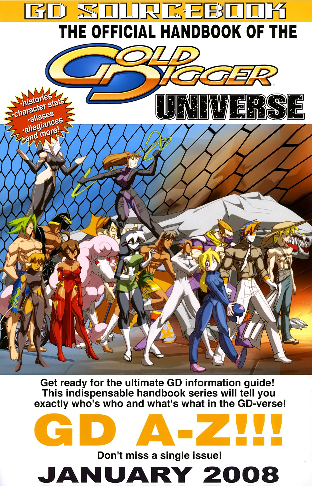 Read online Gold Digger Sourcebook: The Official Handbook of the GD Universe comic -  Issue #12 - 35