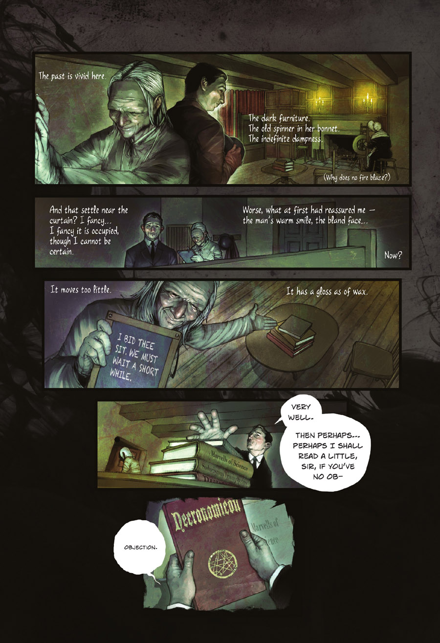Read online The Lovecraft Anthology comic -  Issue # TPB 2 - 98