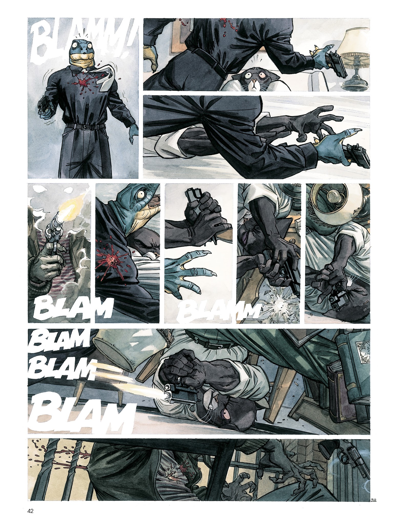 Read online Blacksad: The Collected Stories comic -  Issue # TPB (Part 1) - 44