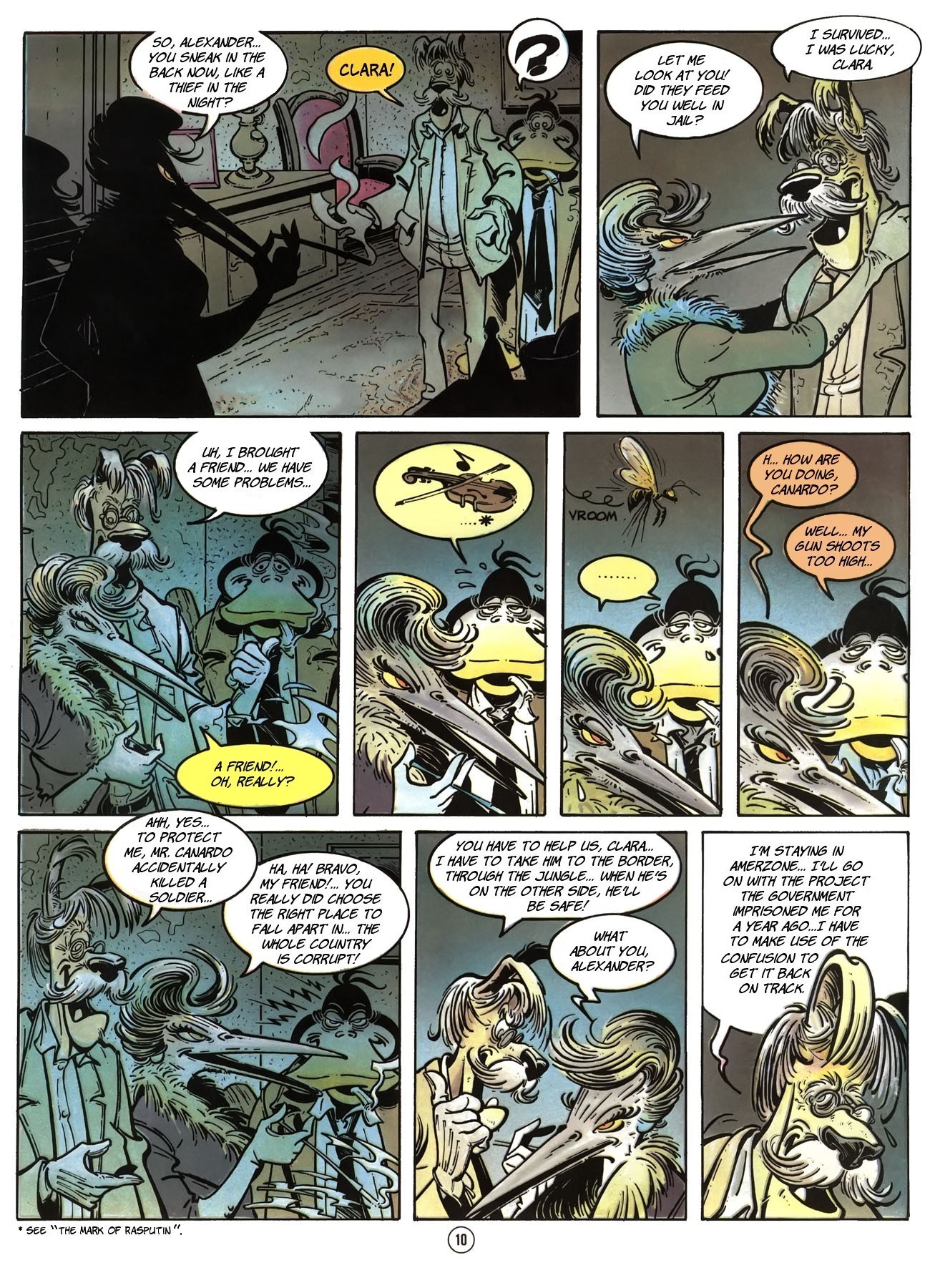 Read online Une enquête de l'inspecteur Canardo comic -  Issue #5 - 10