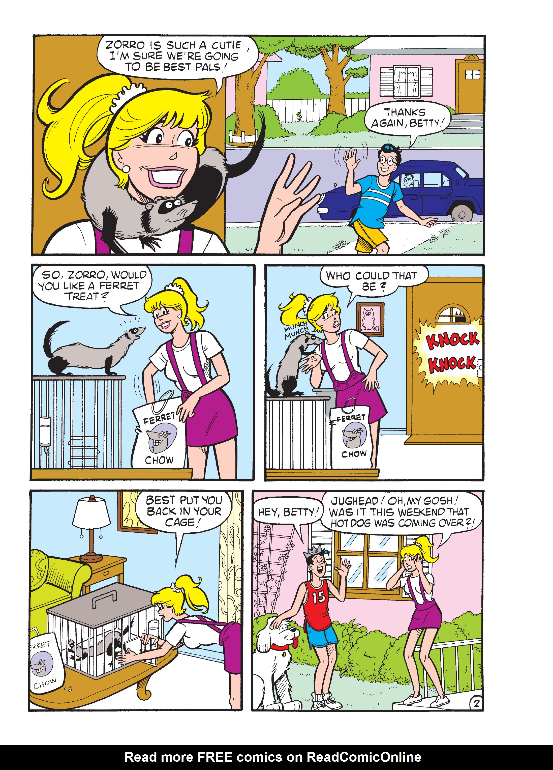 Read online Betty and Veronica Double Digest comic -  Issue #234 - 96