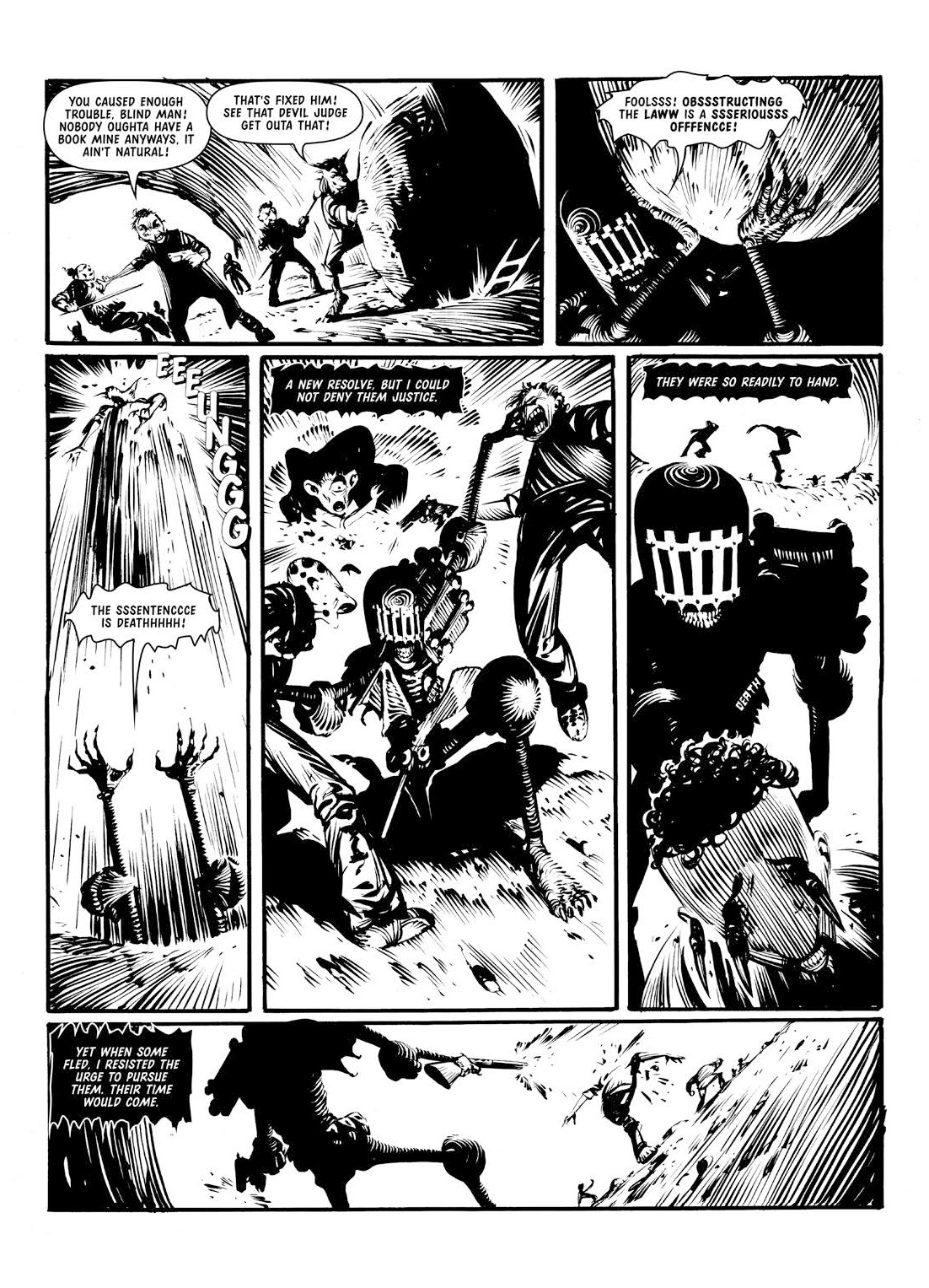 Read online Judge Death comic -  Issue # TPB My Name is Death - 58