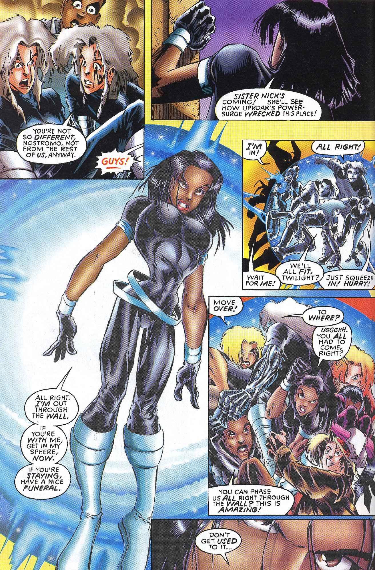 Read online X-Nation 2099 comic -  Issue #1 - 12