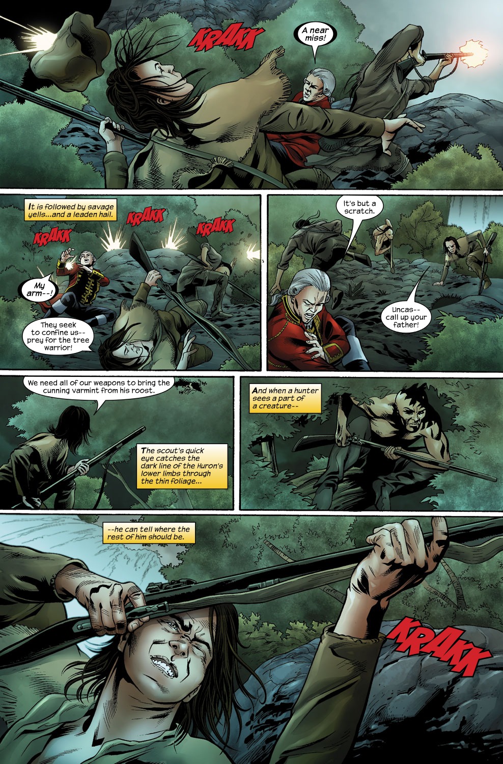 Read online The Last of the Mohicans comic -  Issue #1 - 20