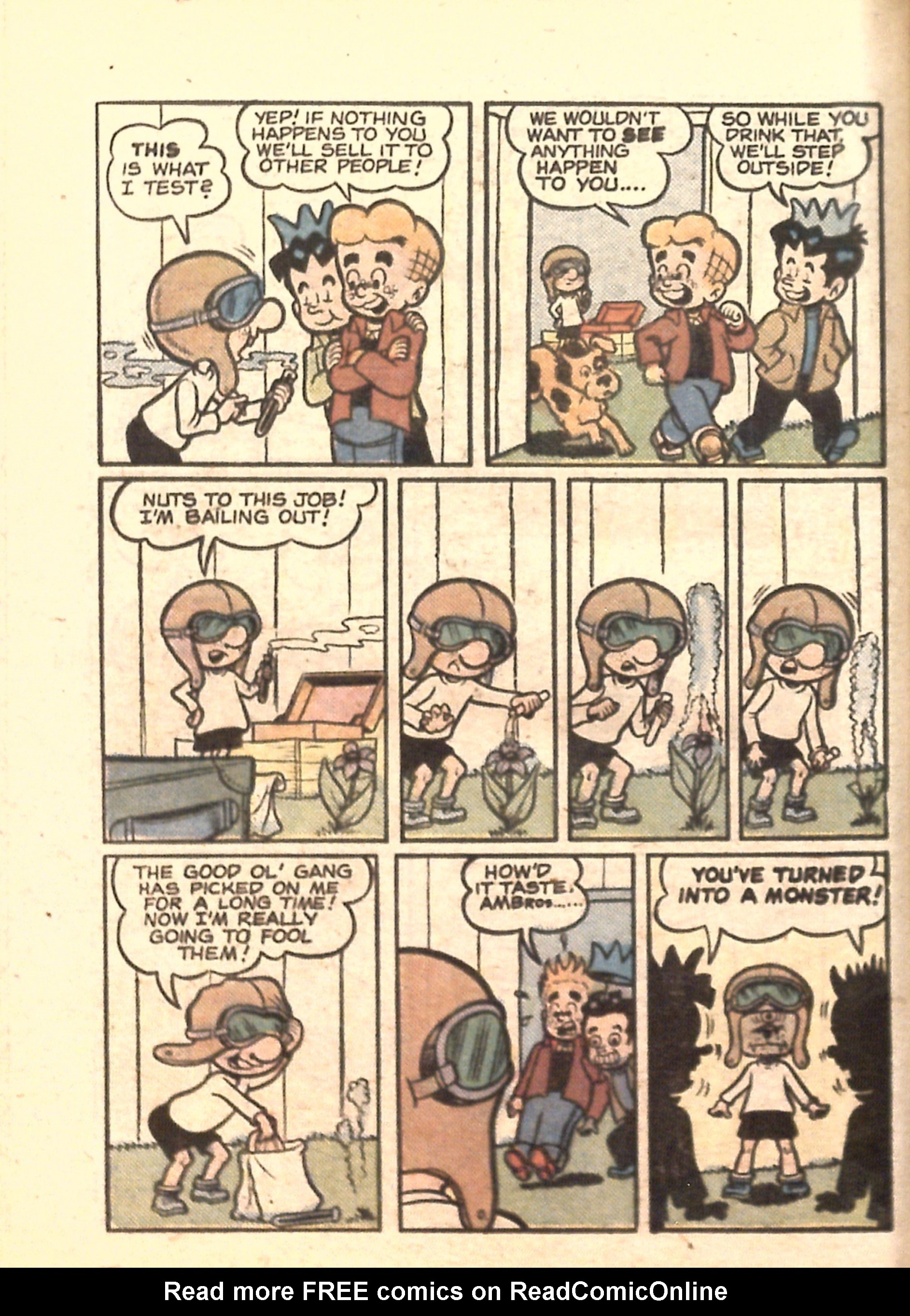 Read online Archie...Archie Andrews, Where Are You? Digest Magazine comic -  Issue #6 - 126