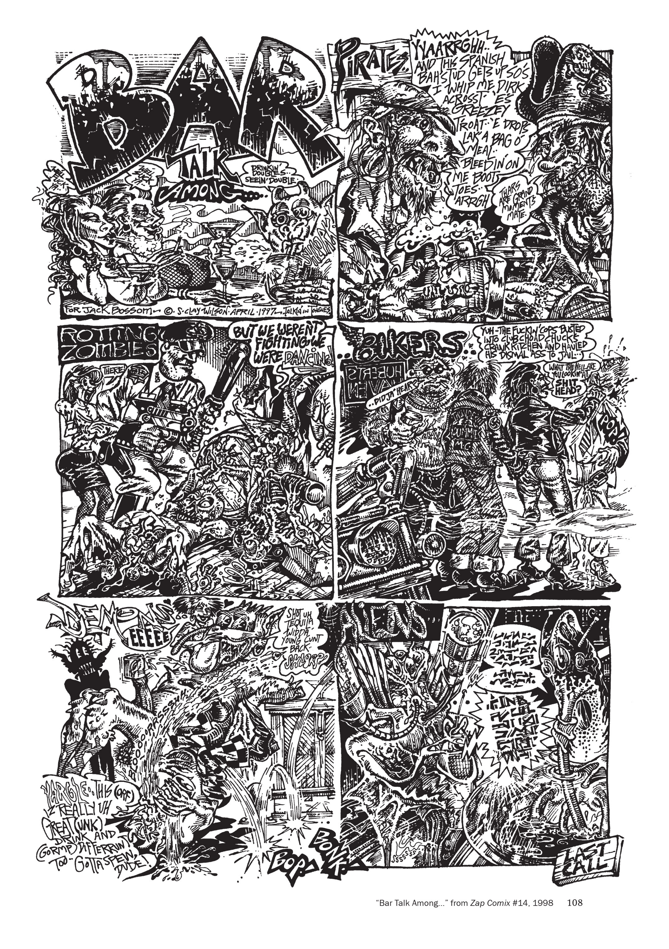 Read online The Mythology of S. Clay Wilson comic -  Issue # Belgian Lace from Hell (Part 2) - 11