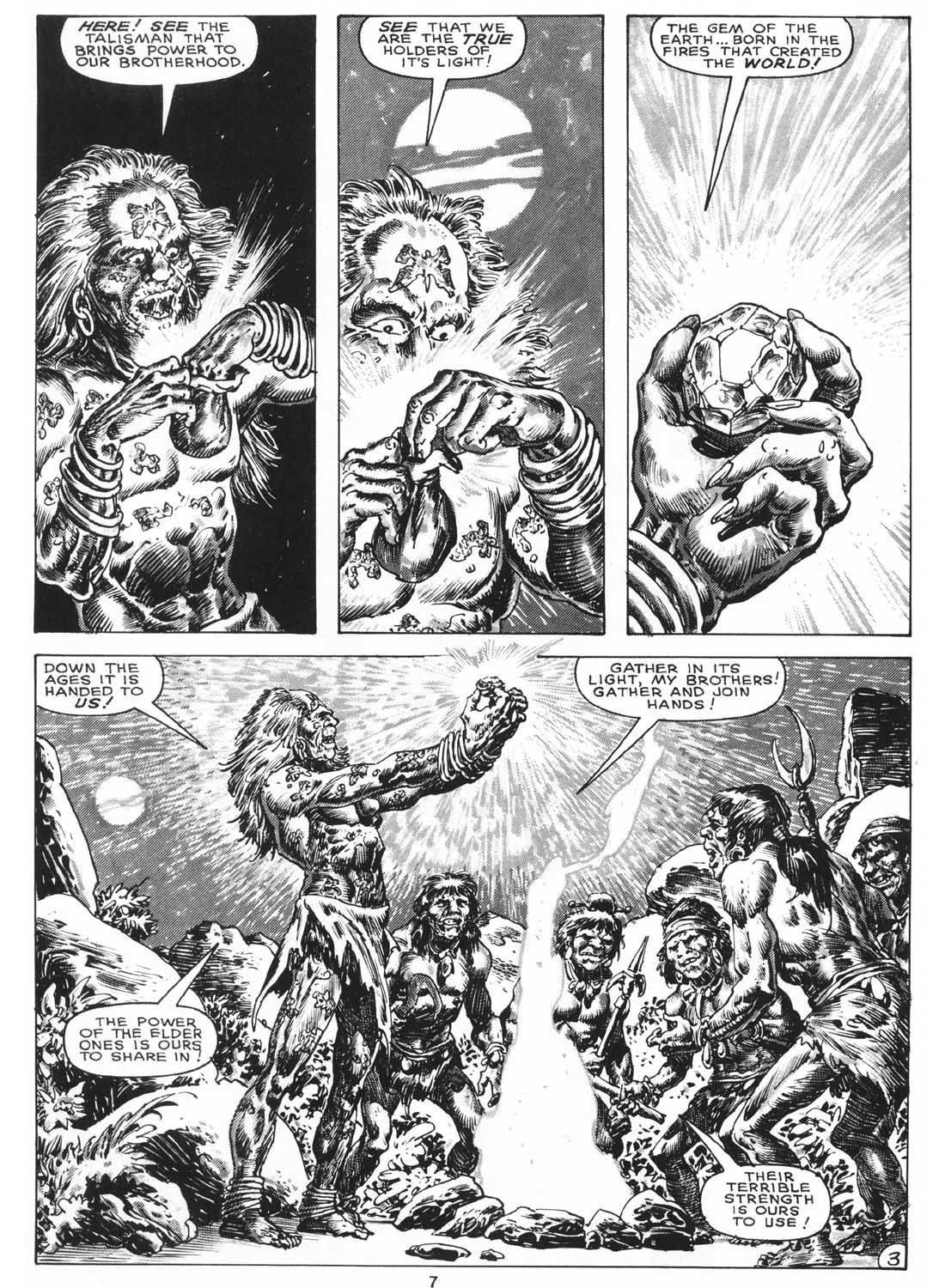 Read online The Savage Sword Of Conan comic -  Issue #158 - 9