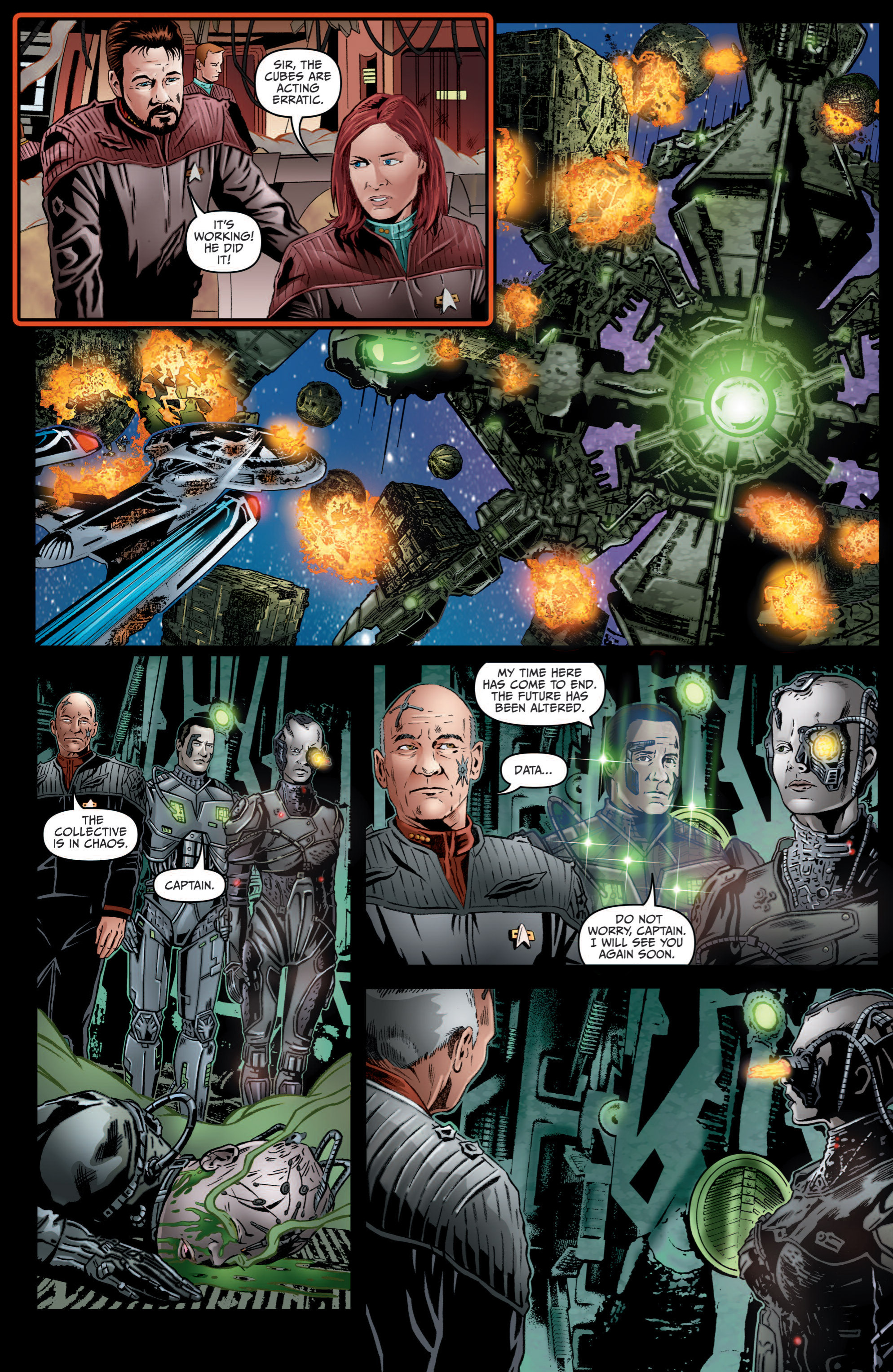 Read online Star Trek: The Next Generation - Hive comic -  Issue #4 - 16